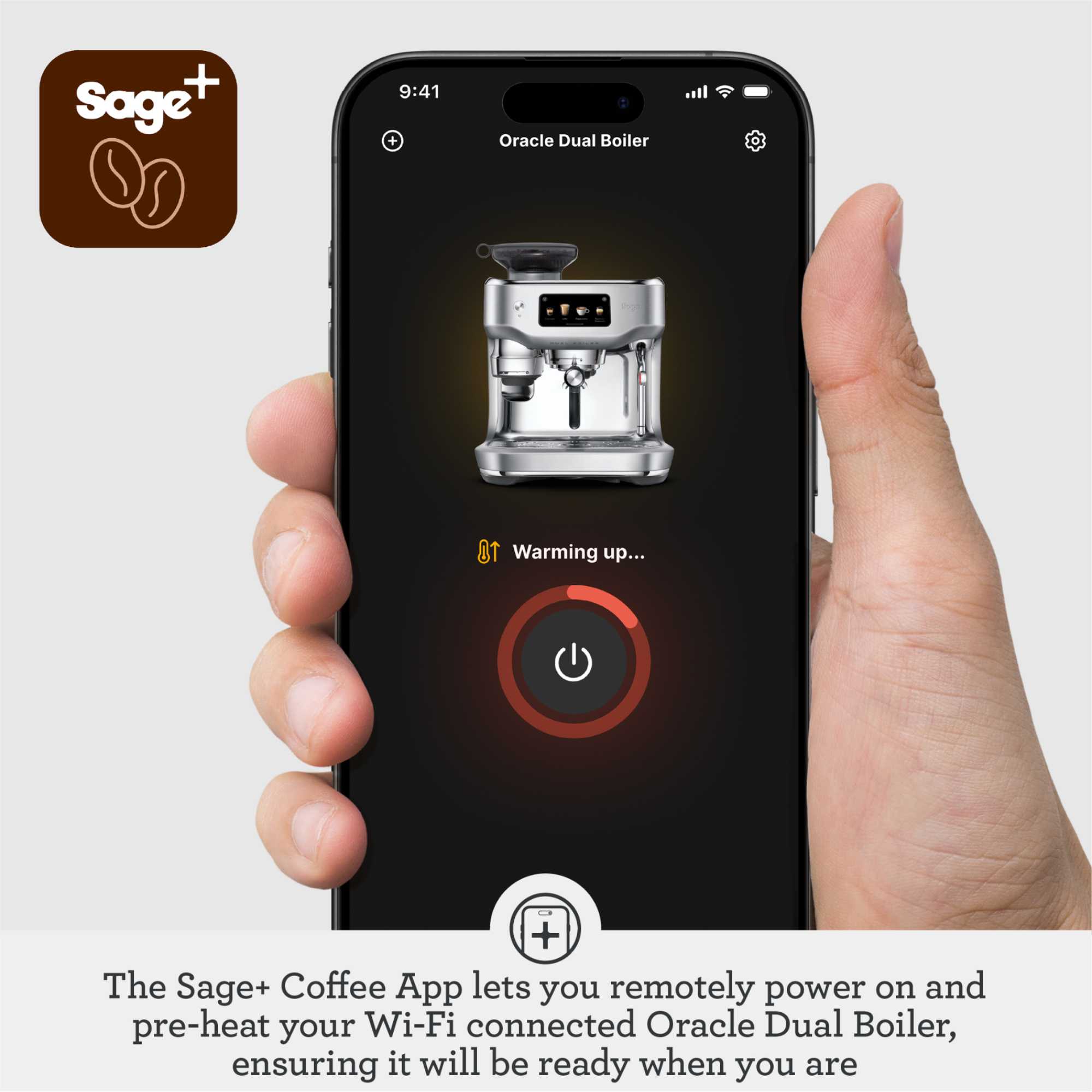 the Oracle Dual Boiler Bean to Cup Espresso Machine - Stainless Steel