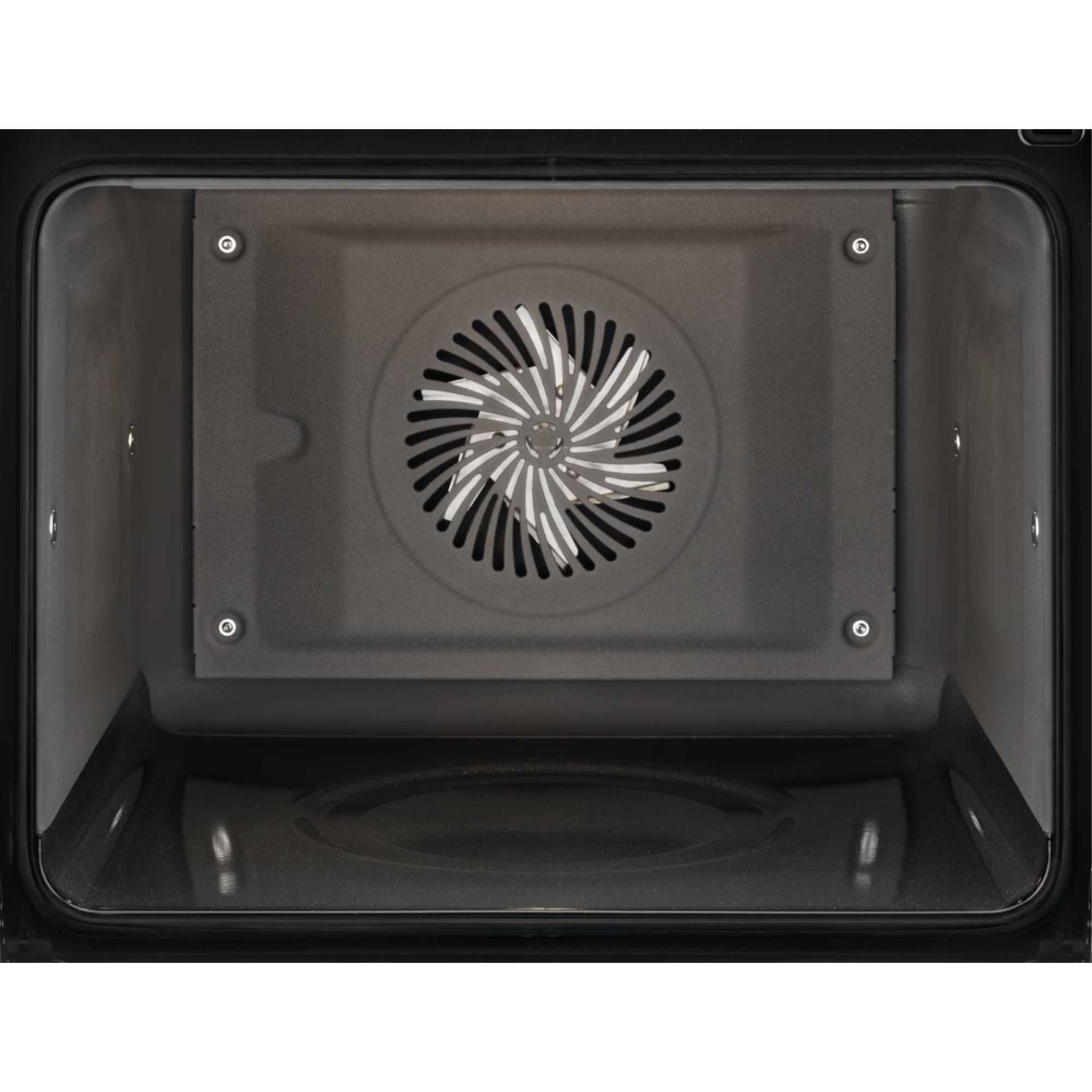 6000 SteamBake 60cm Electric Double Oven Cooker - CCX6740ACB