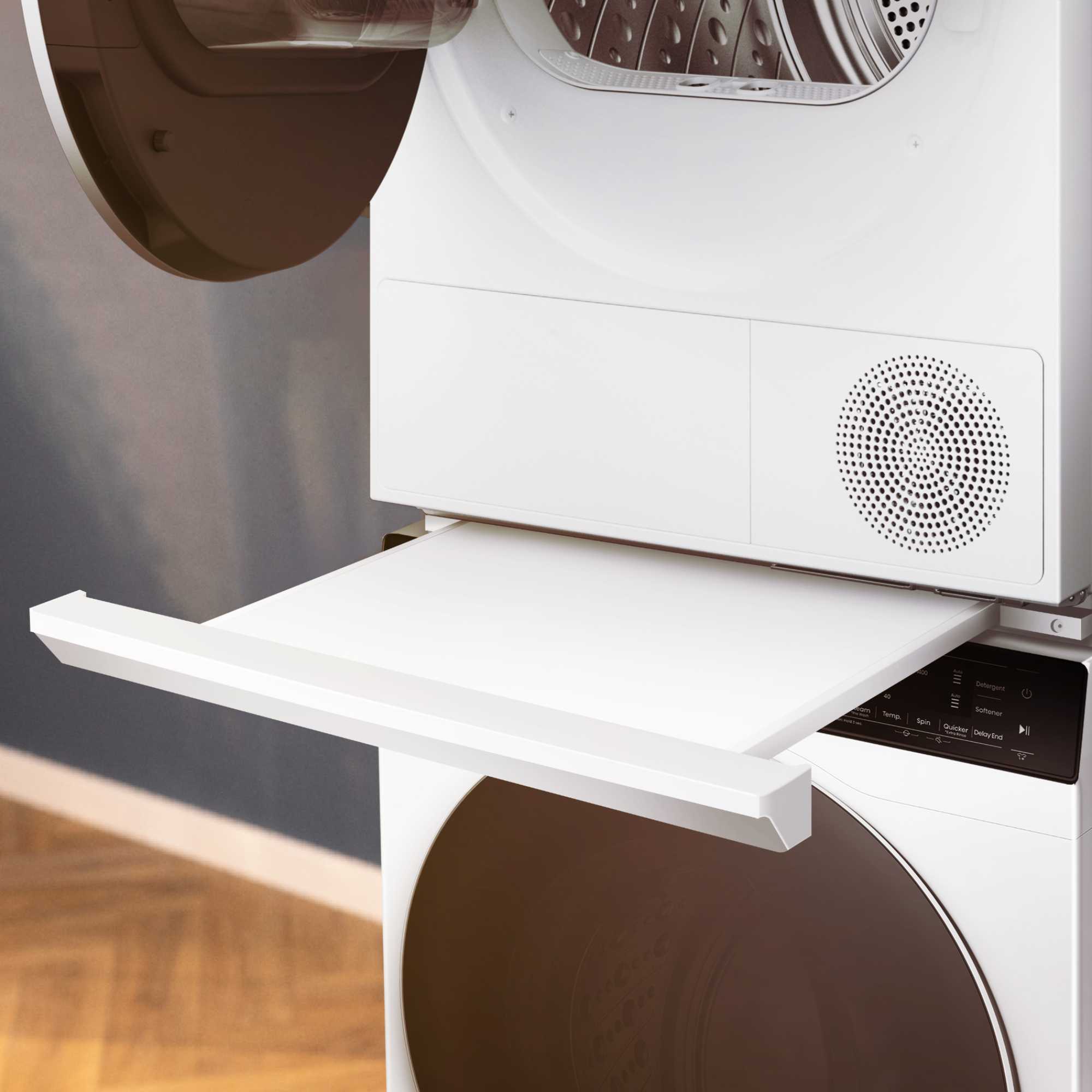 WZXX90-BEW001 Pull-Out Shelf For Laundry - White