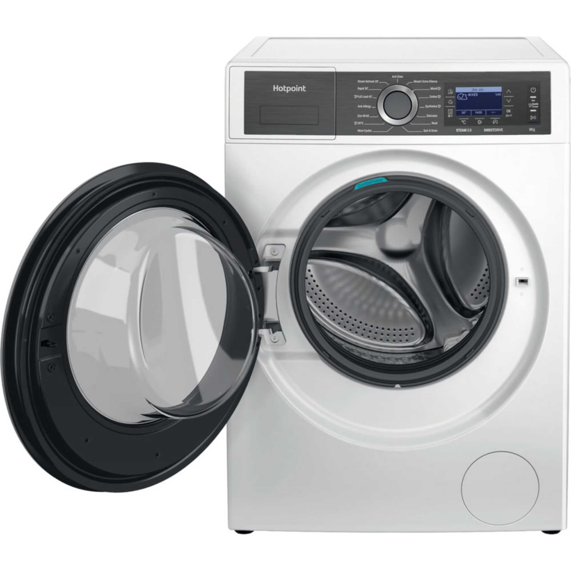 GentlePower 8kg 1400rpm Washing Machine - H7 89 GPOWER UK