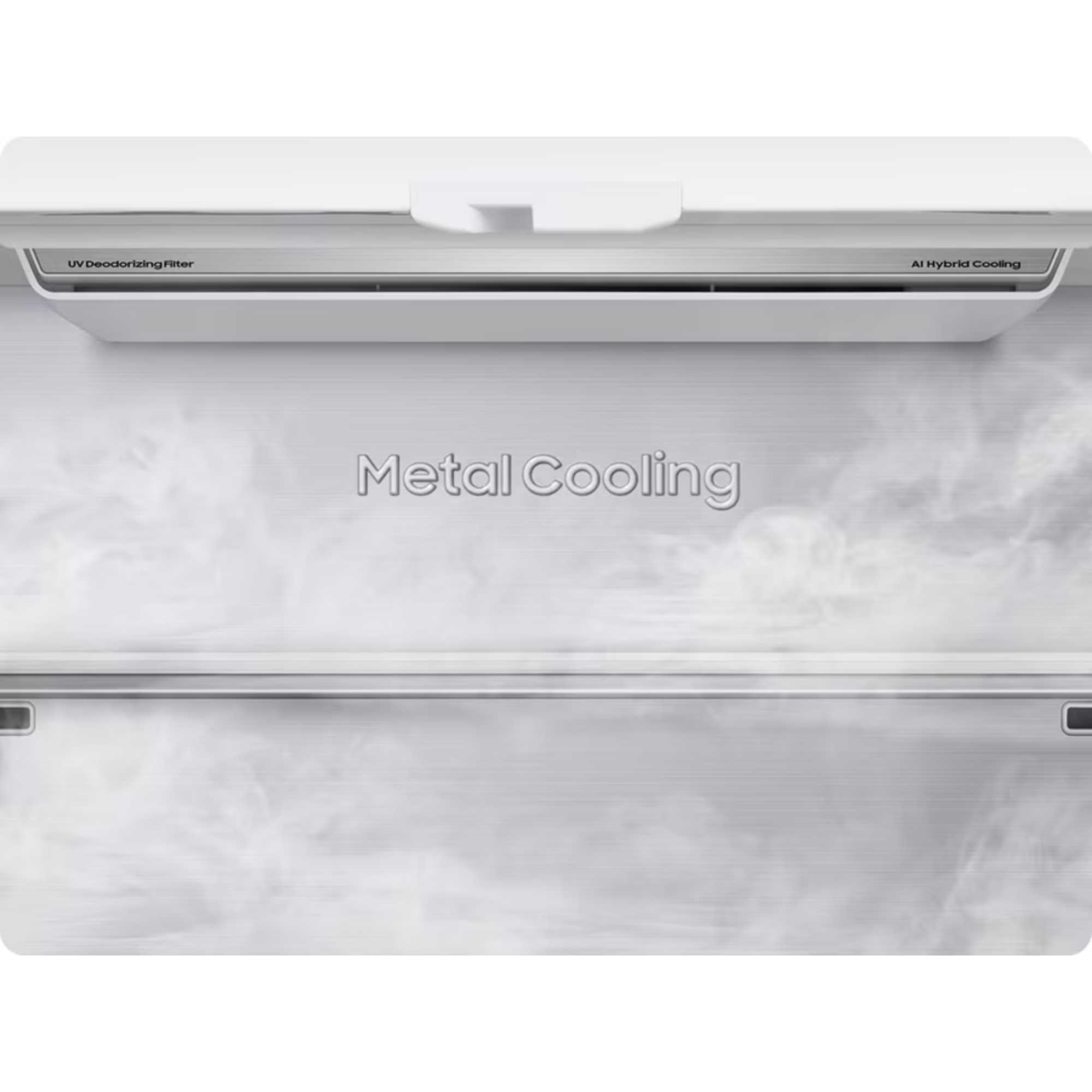 RM70F67RDREU Bespoke AI Series 8 American Style Fridge Freezer - Stainless Steel