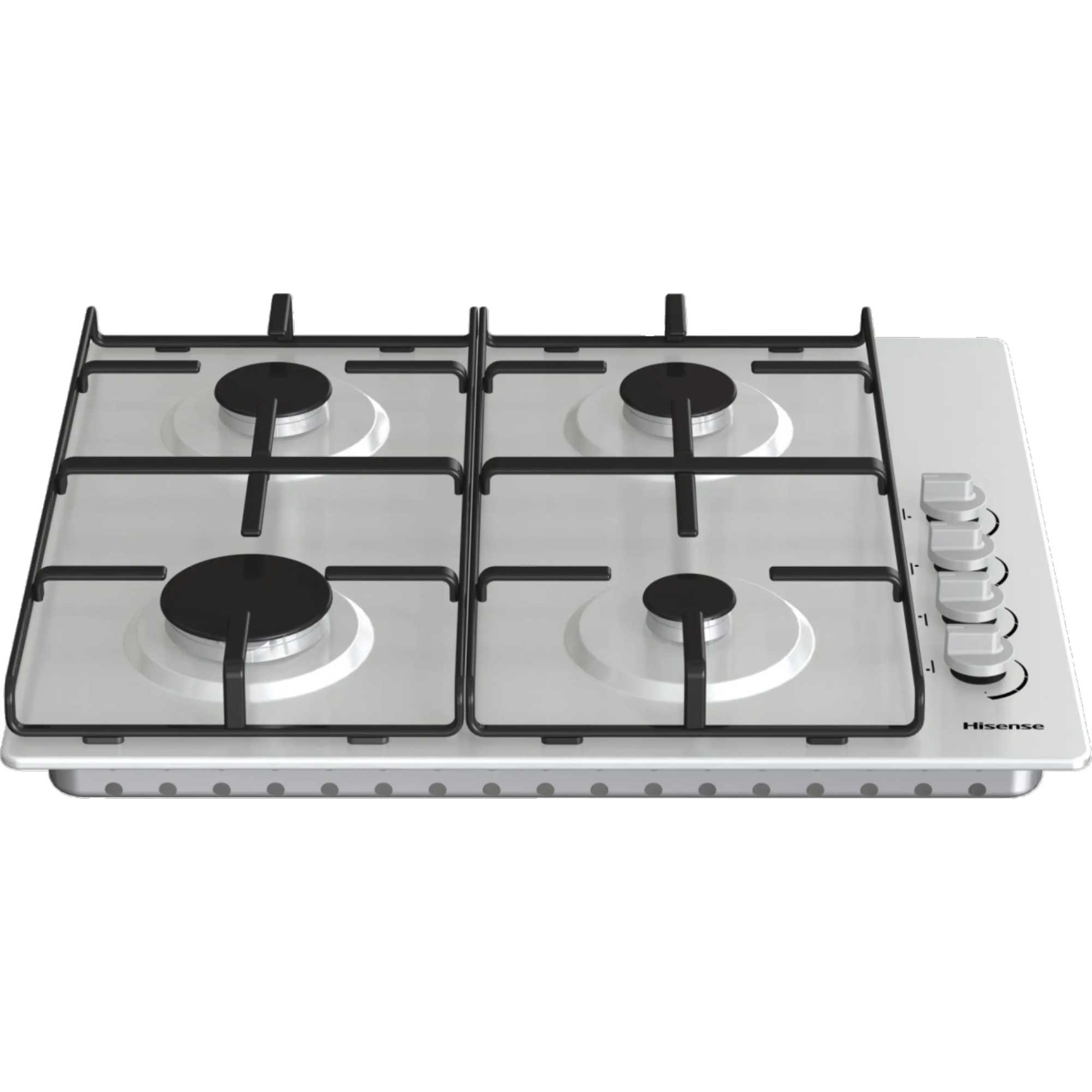 GM642XHS 60cm 4 Burner Gas Hob - Stainless Steel