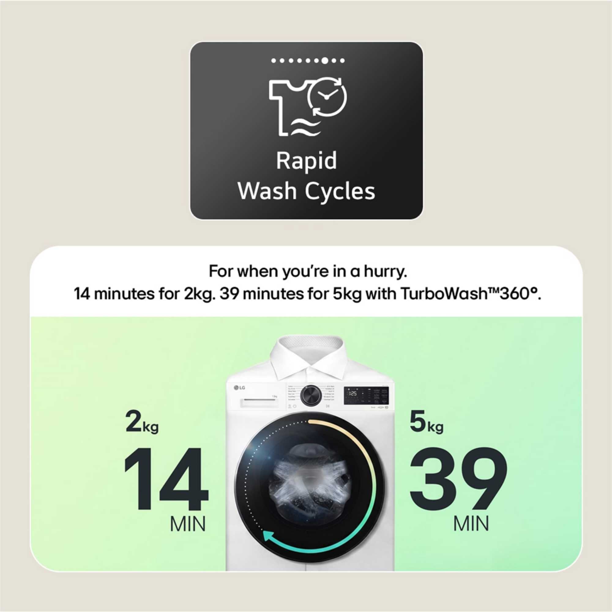 Series 4 Pro AI Direct Drive 10kg Wash 6kg Dry 1400rpm Washer Dryer - FWY706NCTN1