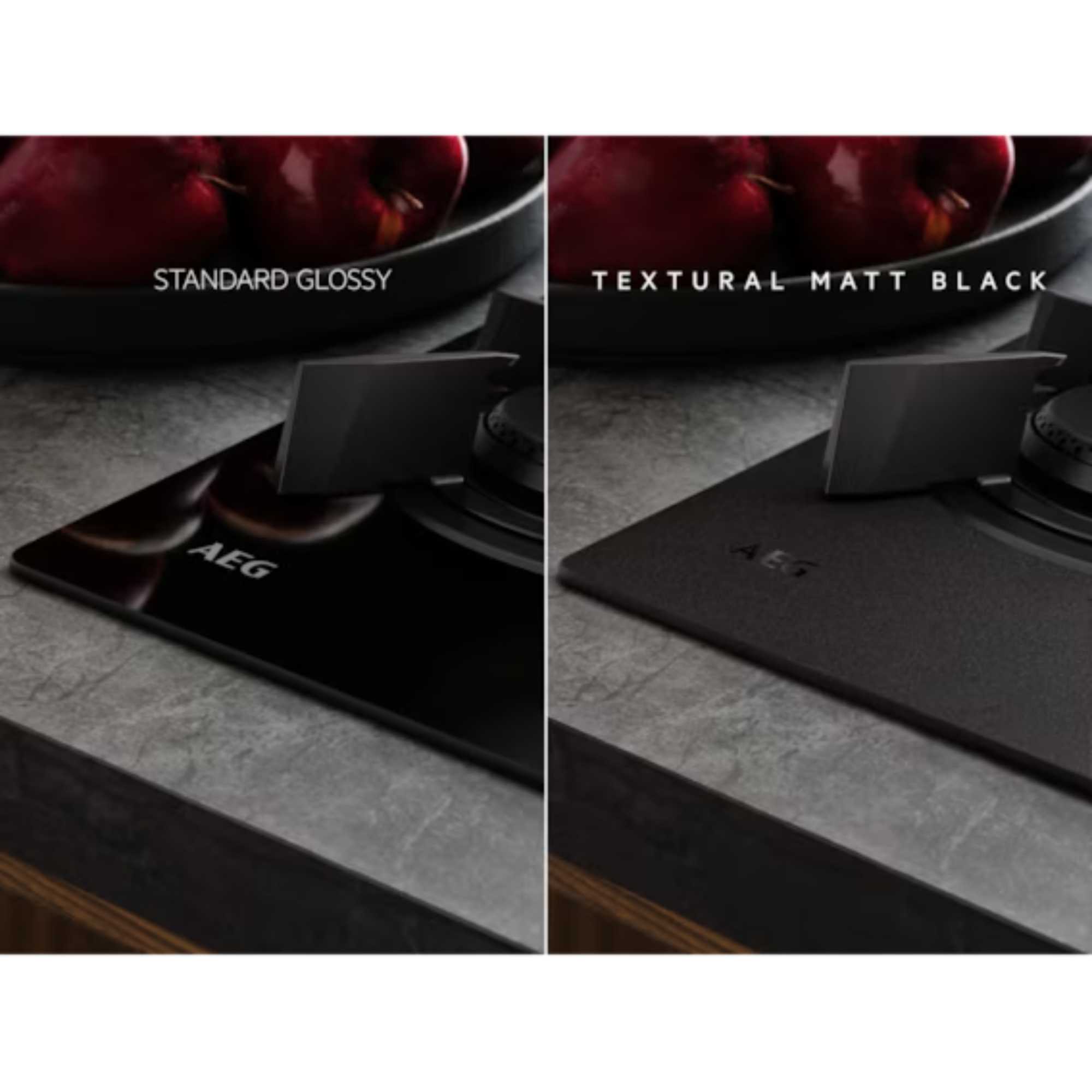 8000 Flamelight HKB64341NL Gas on Glass Hob 60cm - Black