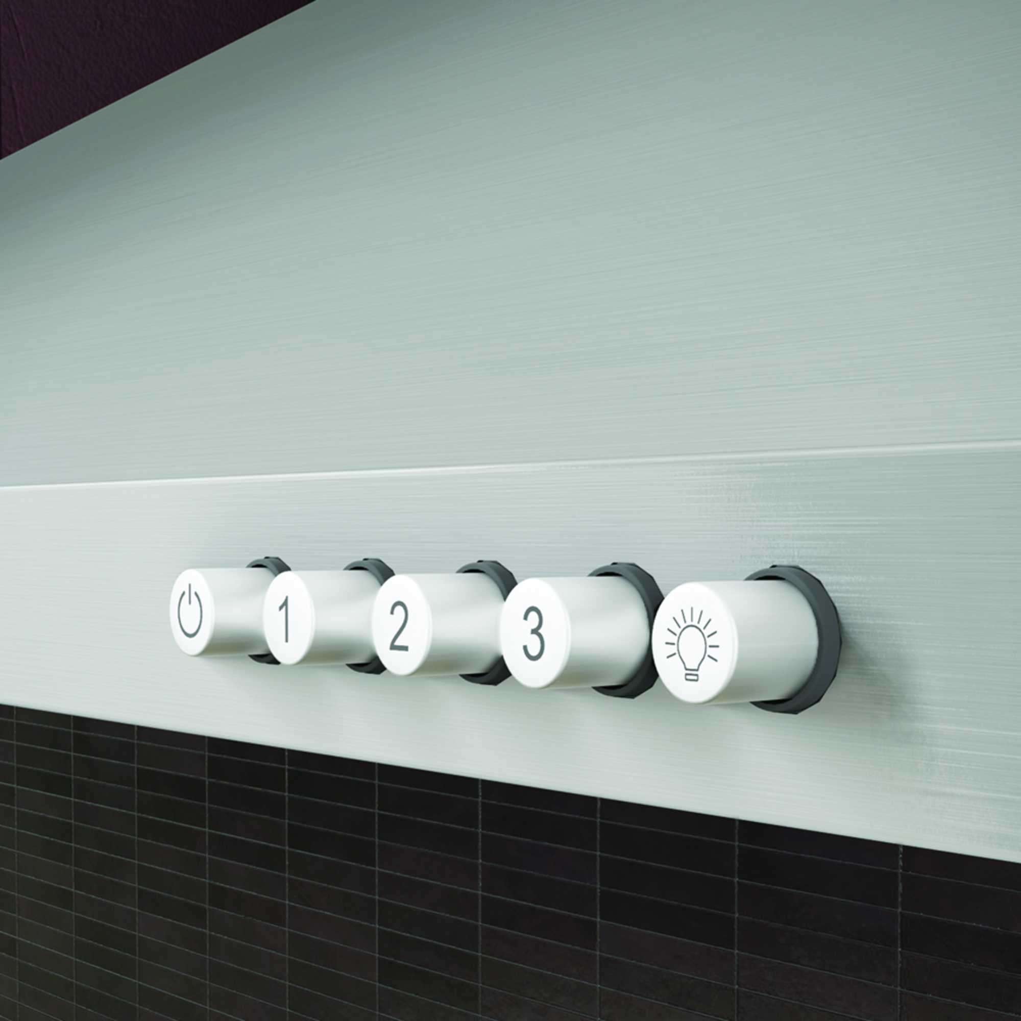 C90CH 90cm Pyramid Chimney Hood - Stainless Steel