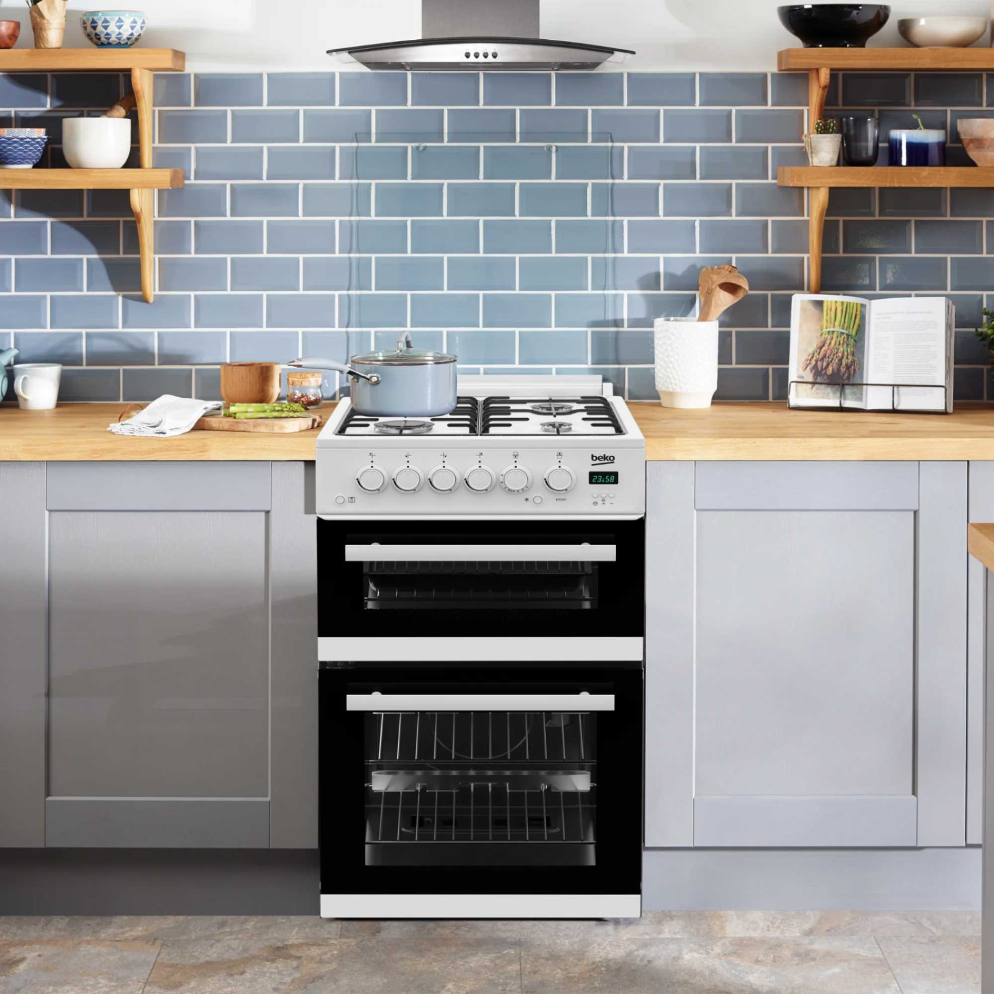EDG507W Double Oven 54L Capacity