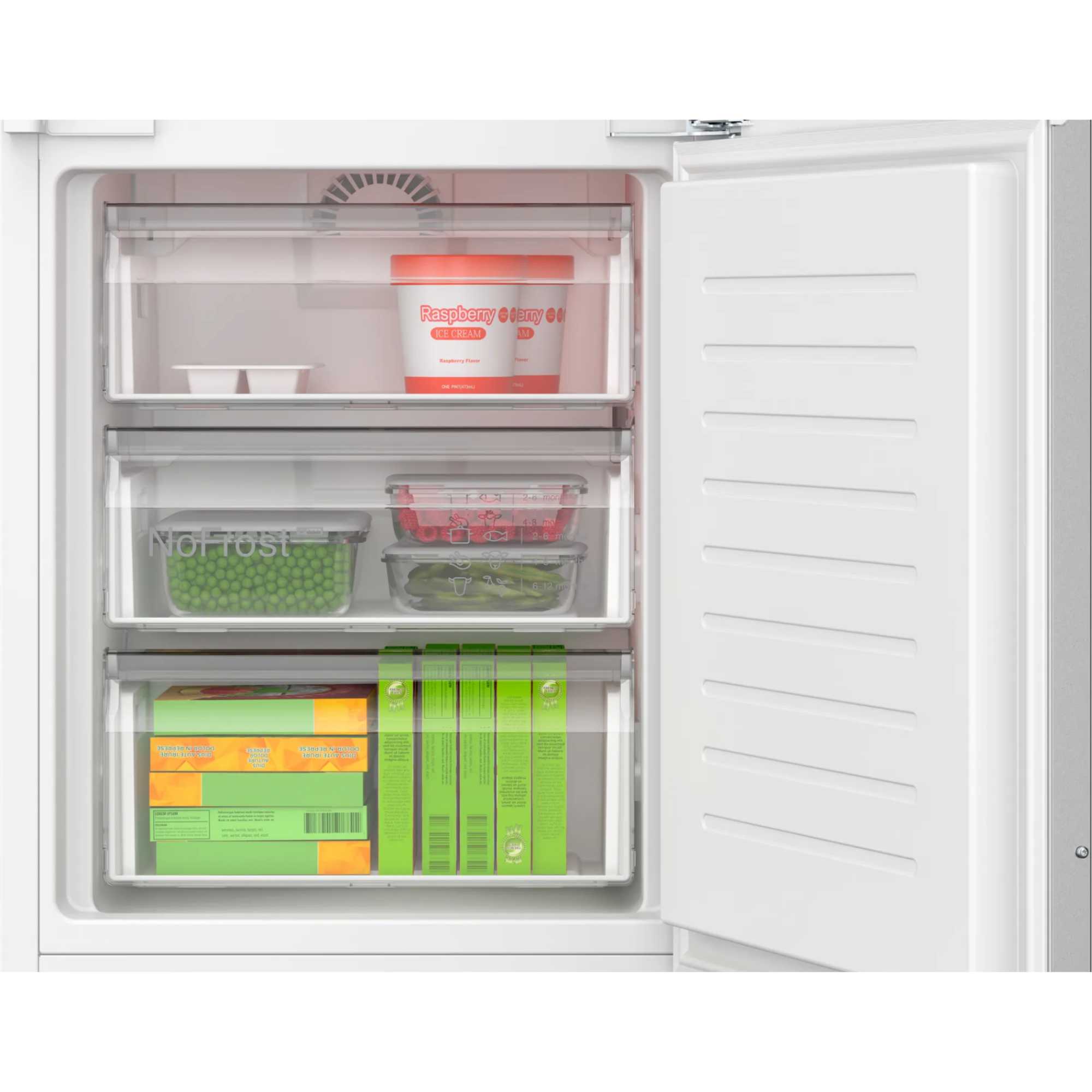 KIN96VFD0 Series 4 290l No Frost Integrated Fridge Freezer