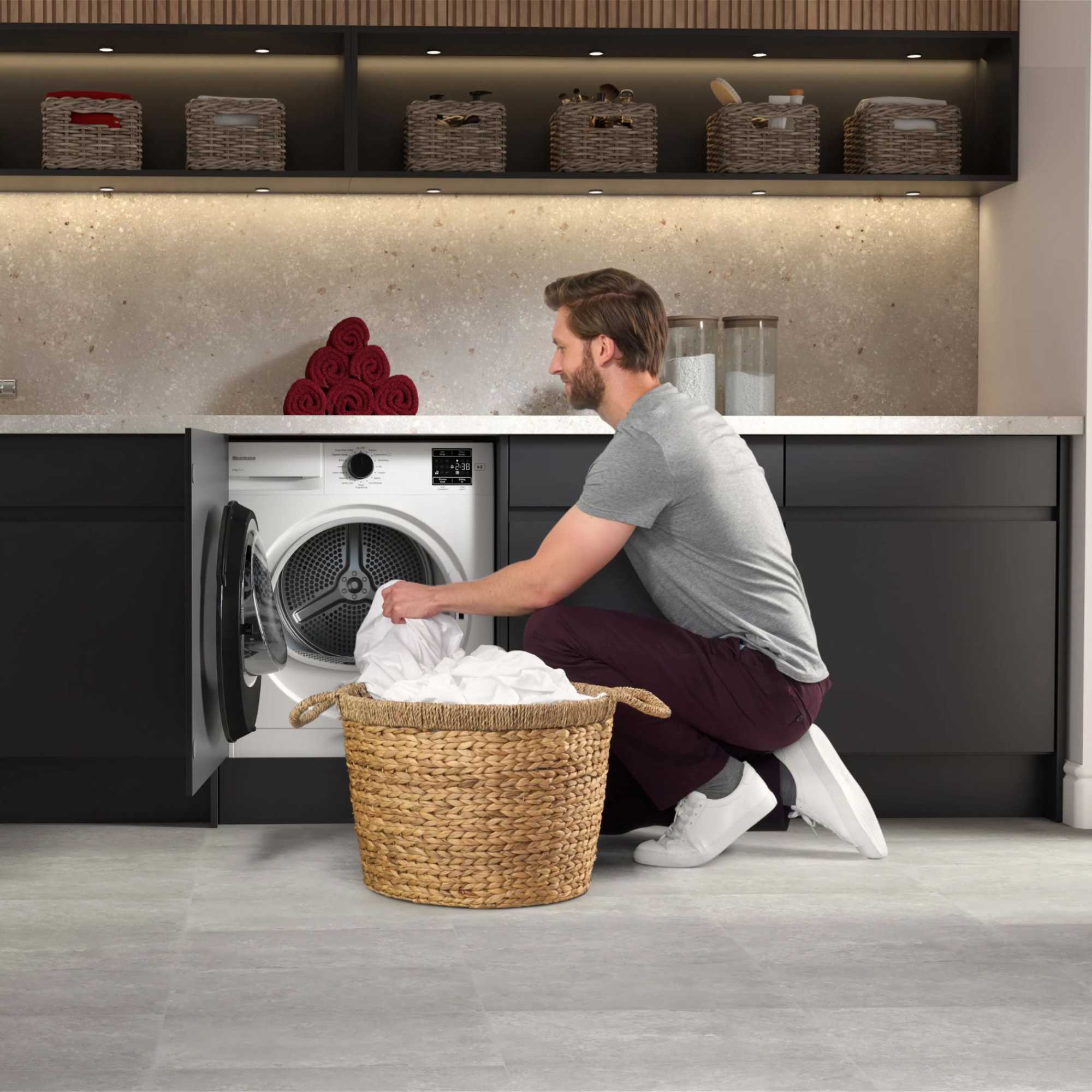 8kg Integrated Heat Pump Dryer - LTDIP08310
