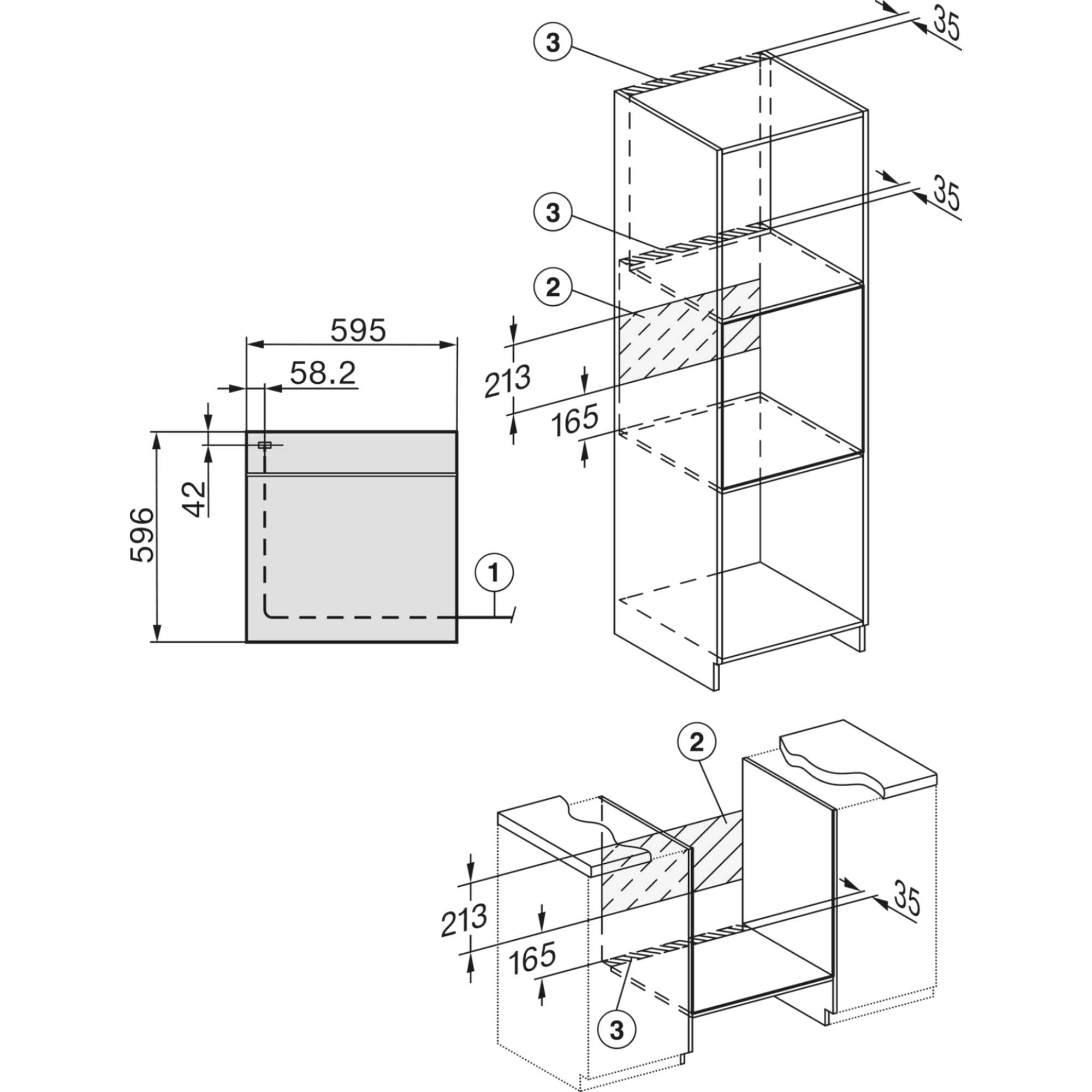 H2465BPCLST ACTIVE Smart Built-In Oven - Black