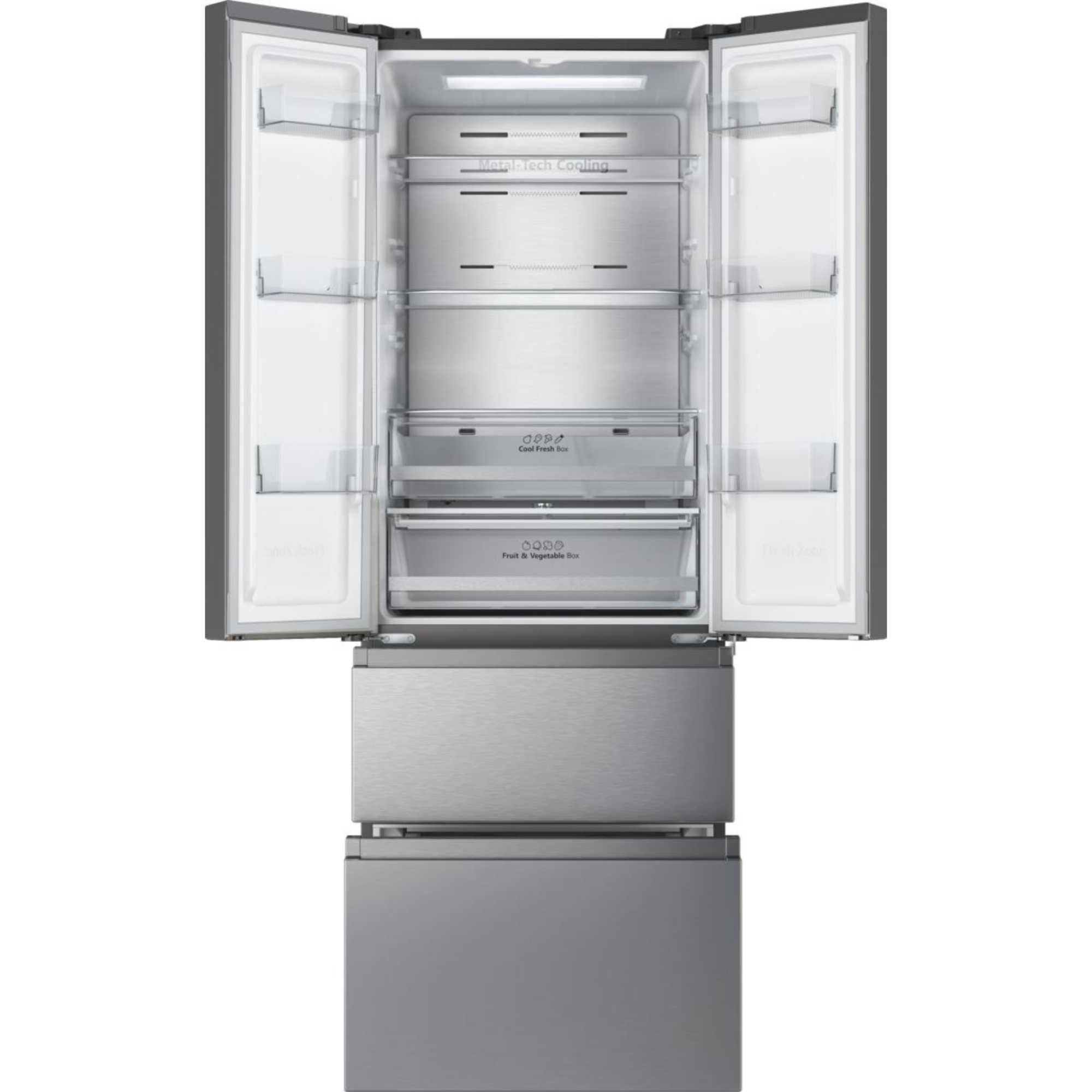 RF632N4AIE1 American Style 485l Total No Frost Fridge Freezer - Inox Look