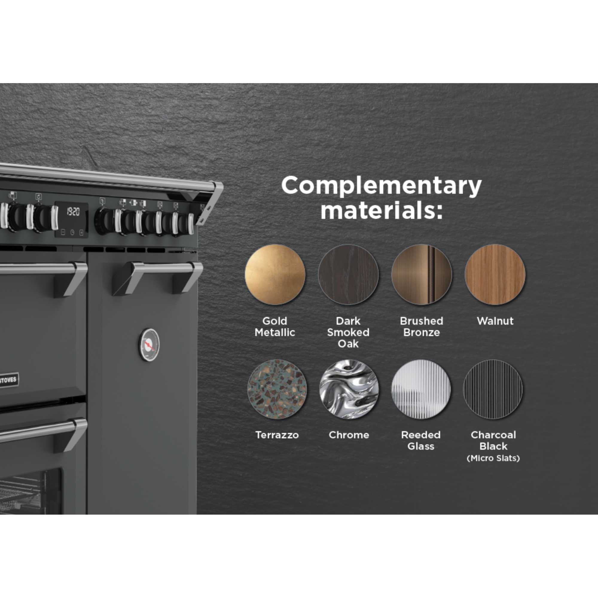 Richmond Deluxe 90Ei RTY Range Cooker - Anthracite