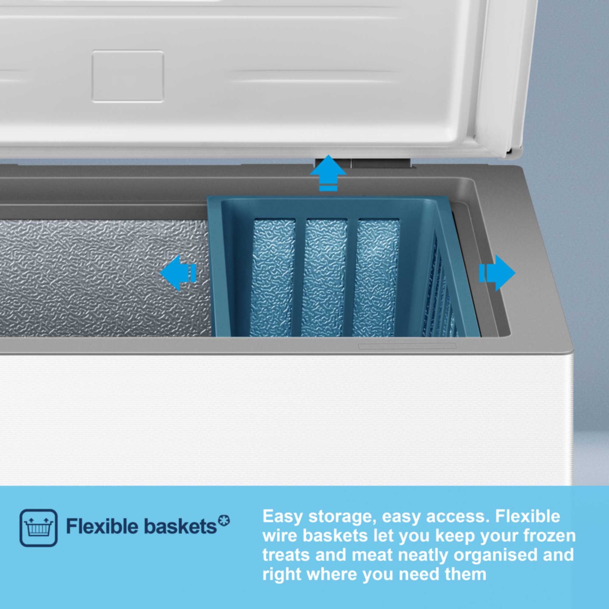 MCF100E 97L Chest Freezer