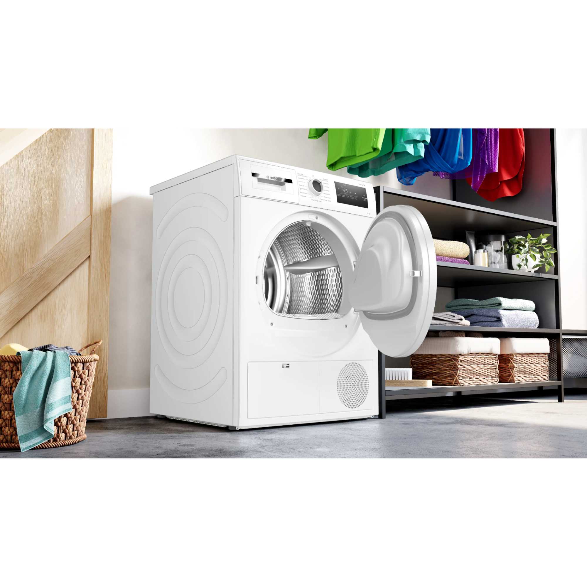 WTN83202GB Series 4 8kg Condenser Tumble Dryer - White