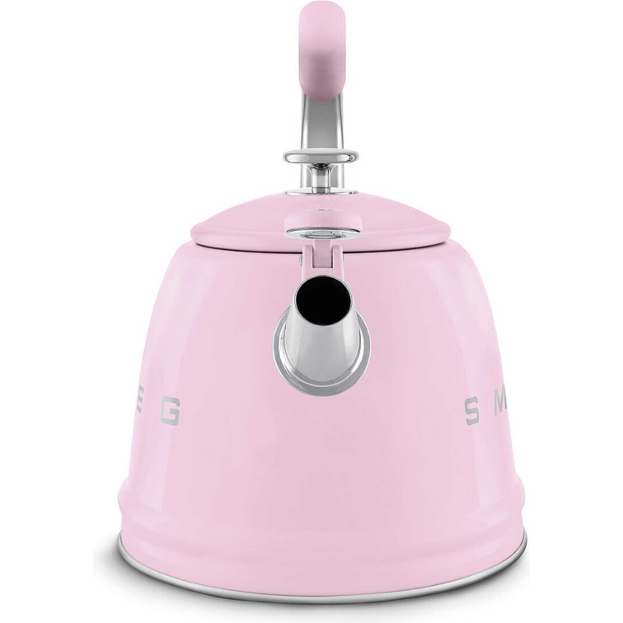 WKF01PK 2.3L 50s Style Whistling Kettle - Pink