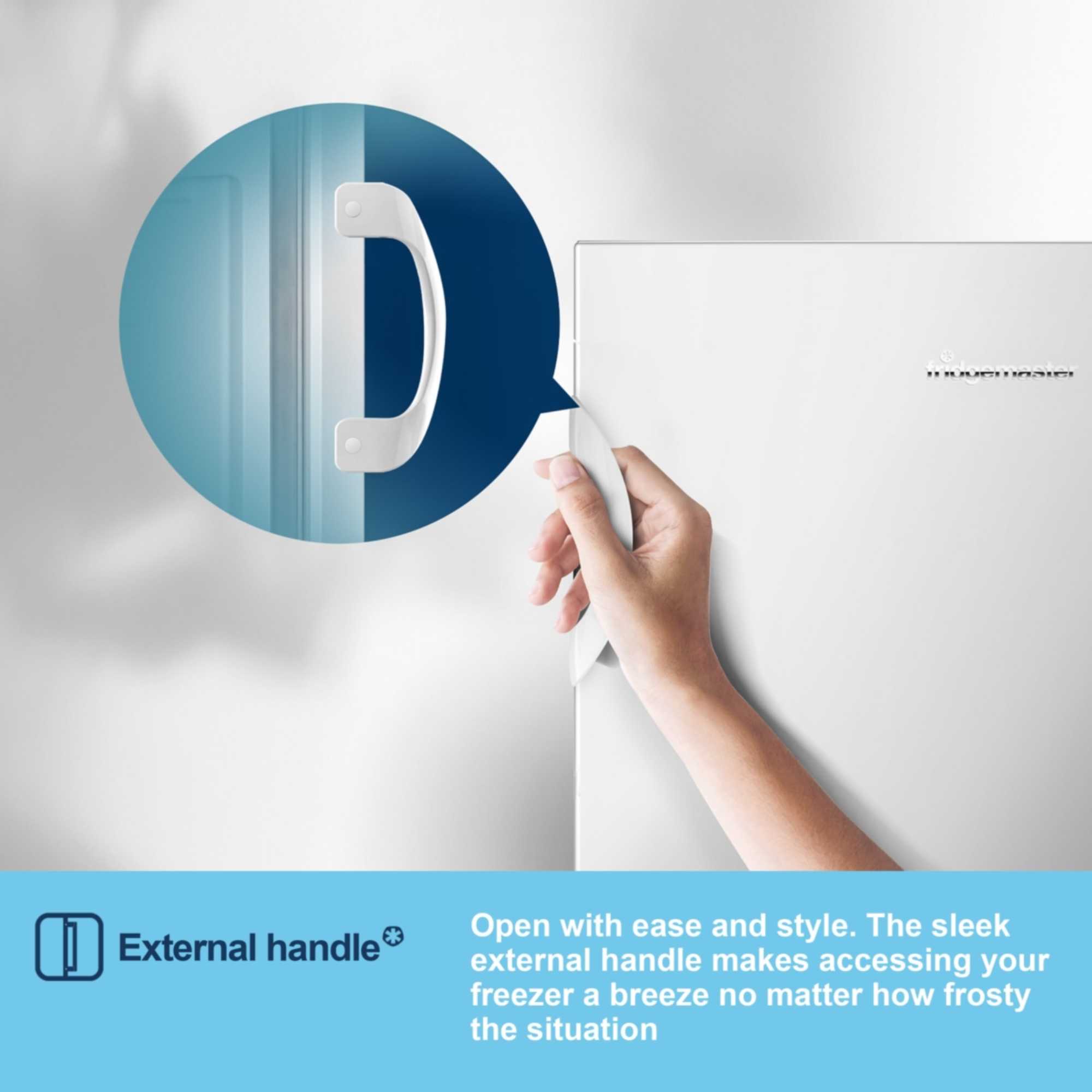 thumbnail interactive-video image 1 of Genuine Hisense / Fridgemaster Middle Freezer Drawer – MTZ55153, Fits RS-23DC4SA And More 1 of 3