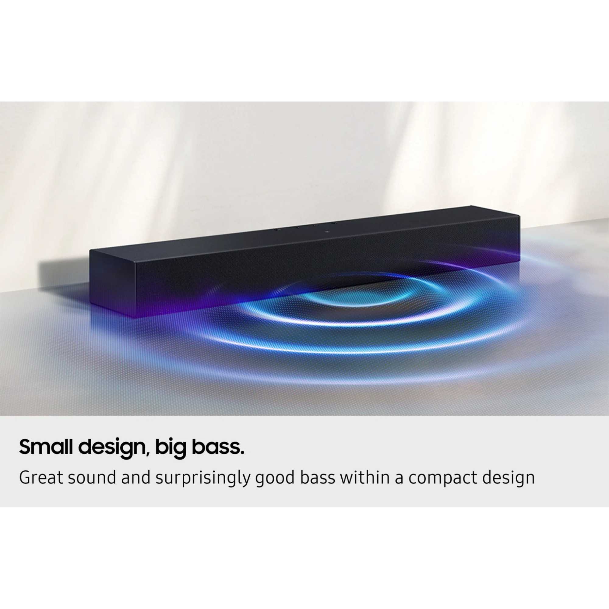 HW-B400F B-Series 2.0ch Soundbar with Built-In Subwoofer - Black