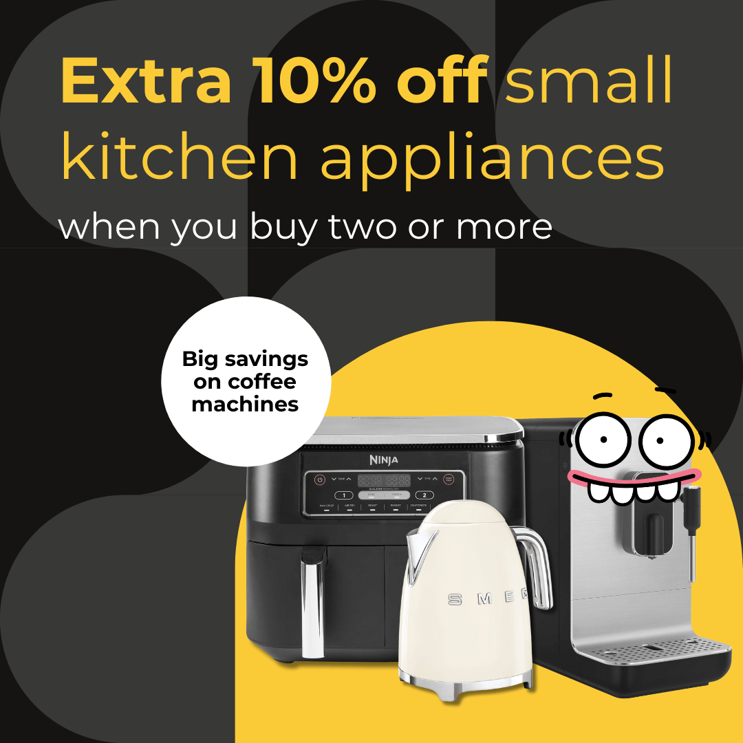 Extra 10% off small kitchen appliances