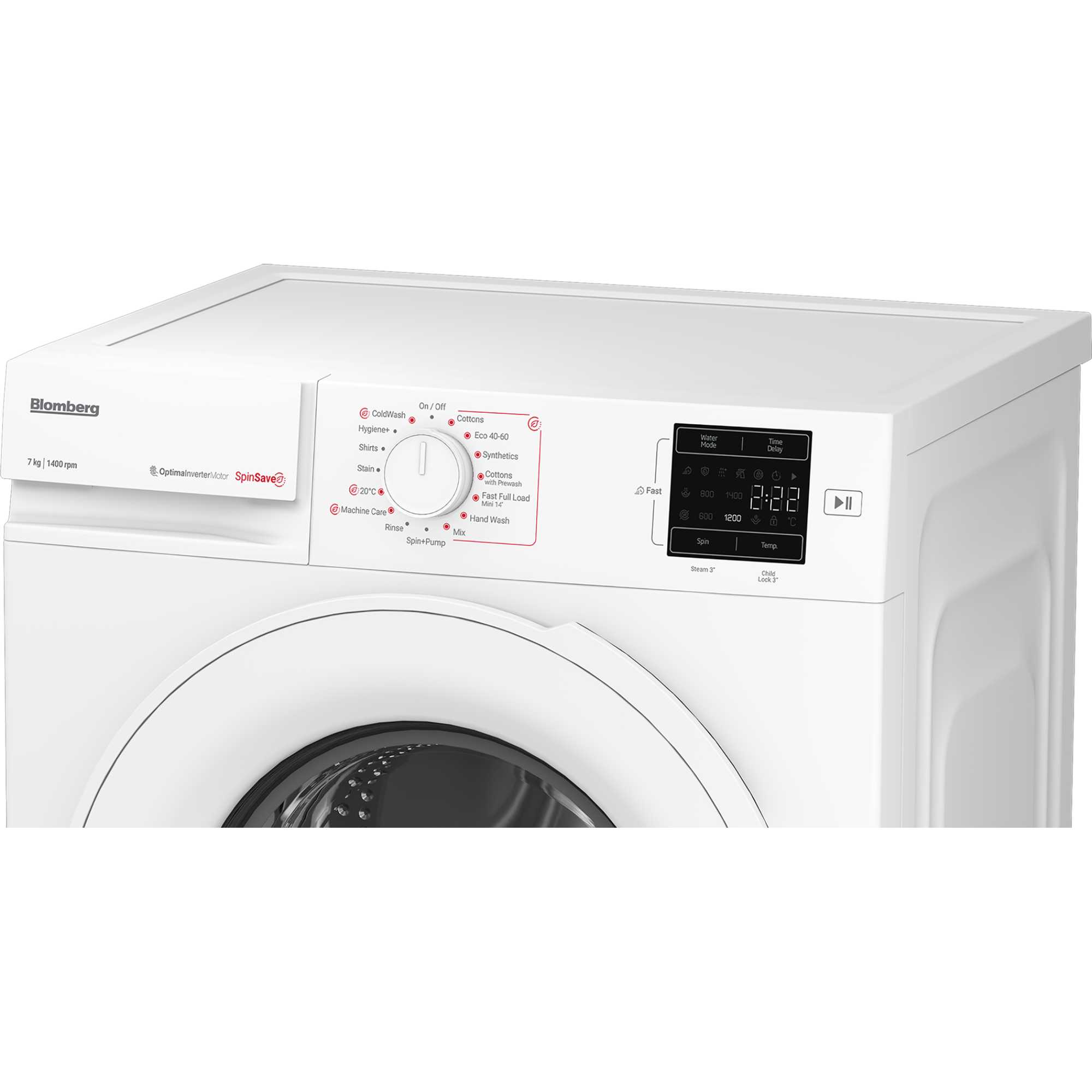 LWA27461W 7kg 1400 Spin SpinSave Washing Machine - White