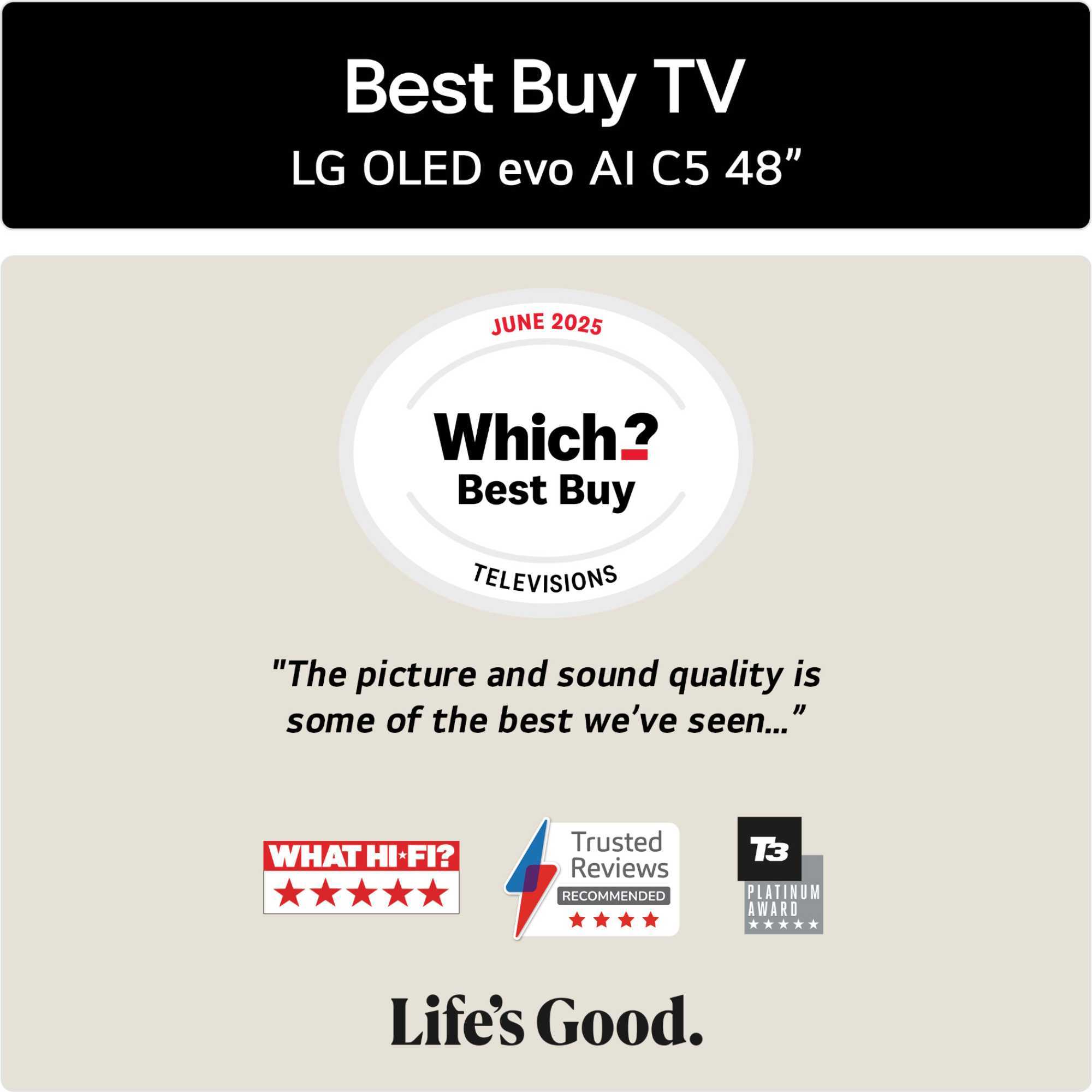 C54LA 48" 4K HDR Smart webOS TV with AI Concierge - OLED48C54LA