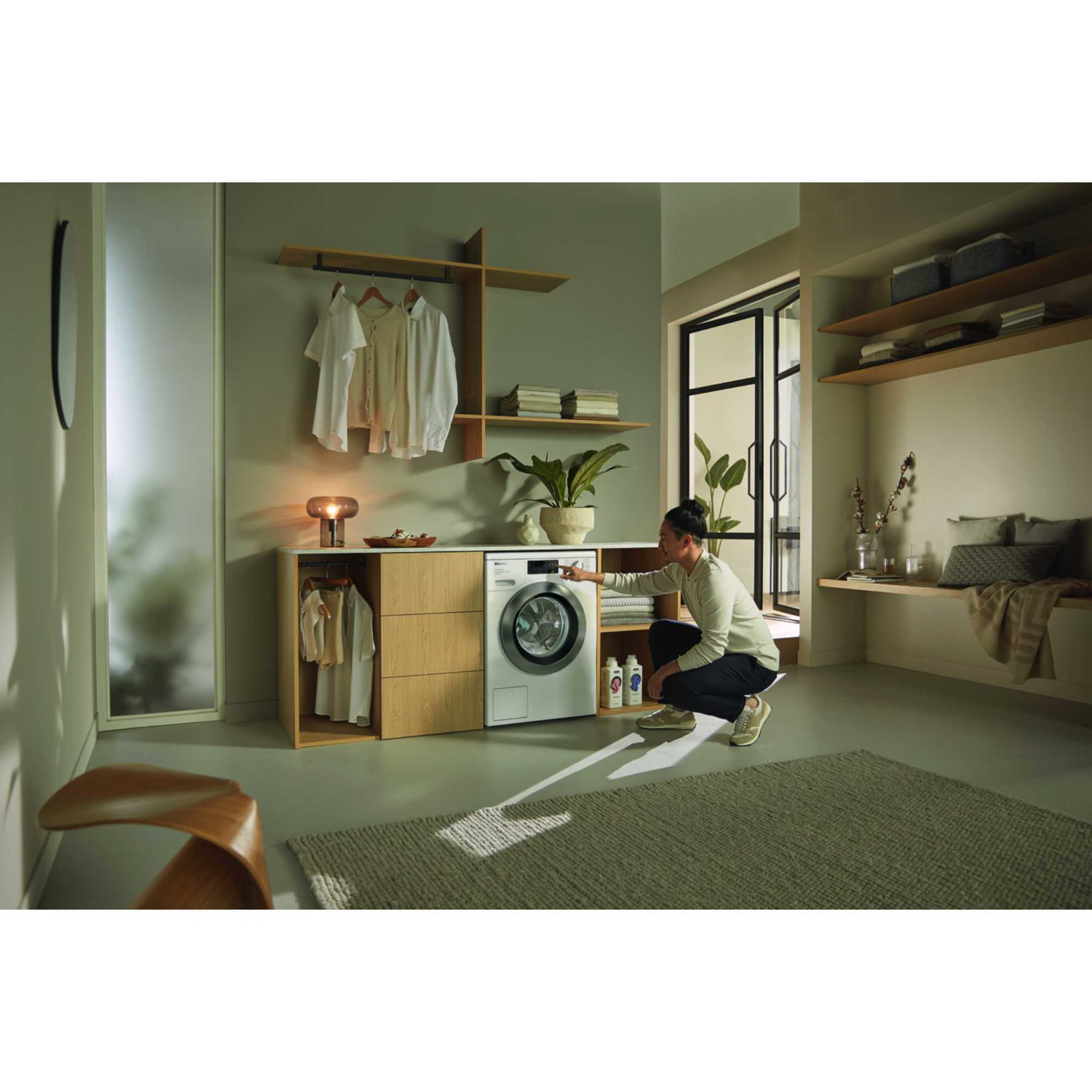PWash&Steam 8kg 1400rpm Washing Machine - WEE385 WCS