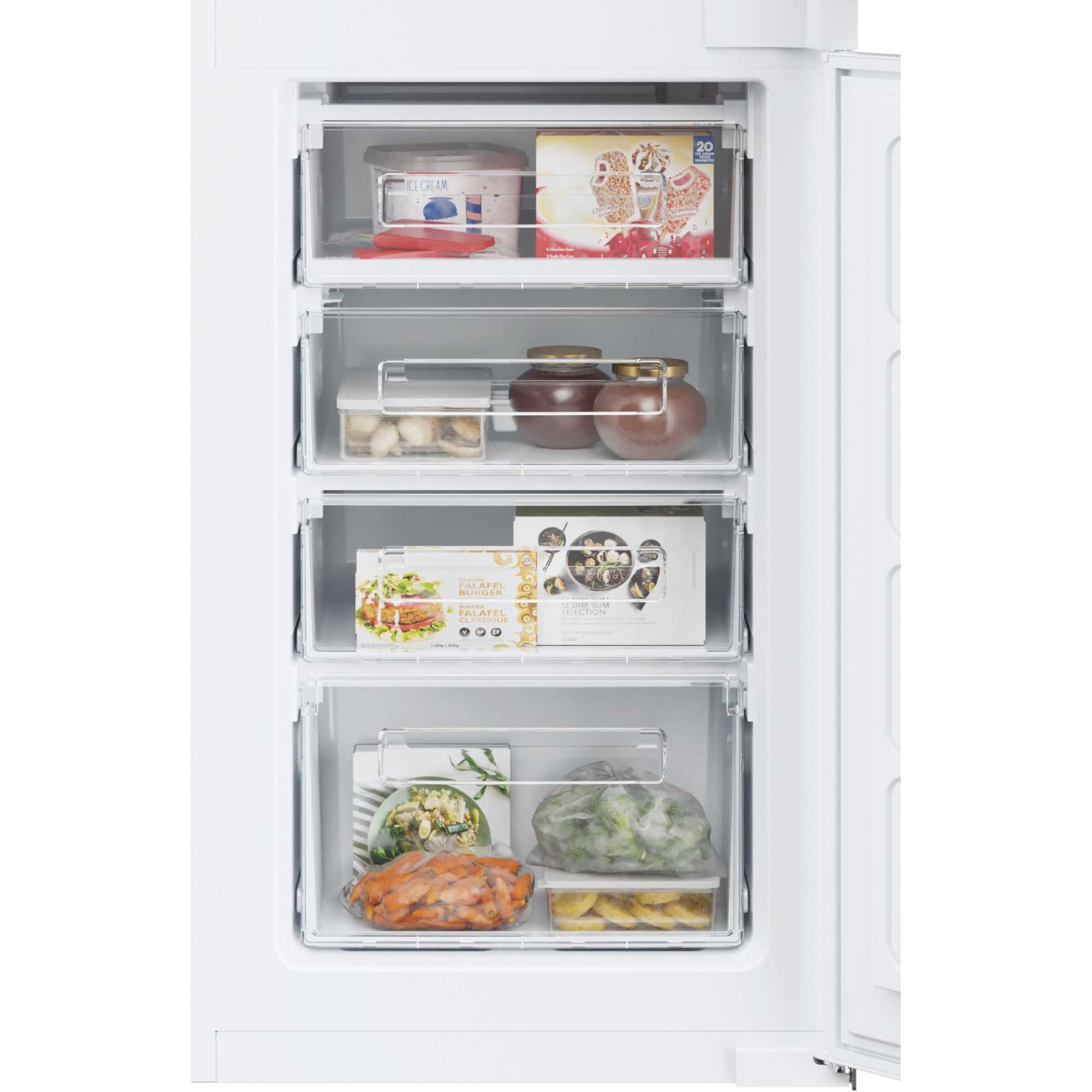 HOB50S518EK Combi 233l Integrated Fridge Freezer