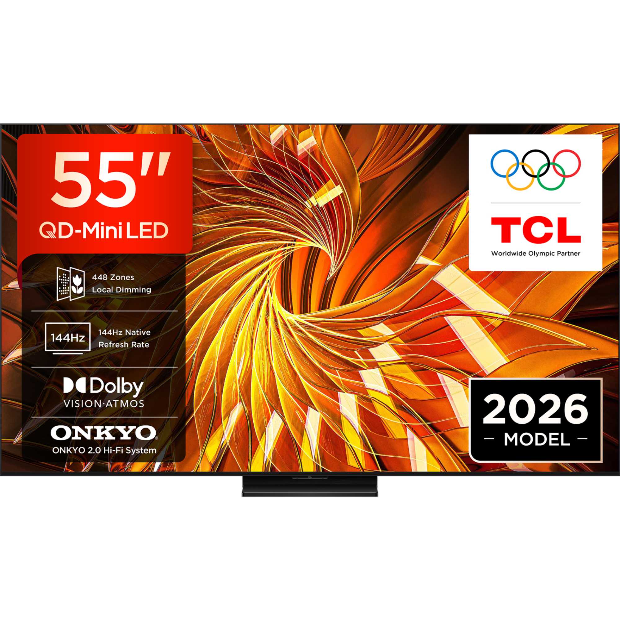 A400U 55" 4K Ultra HD QD-Mini LED HDR Smart TV - 55A400U-UK