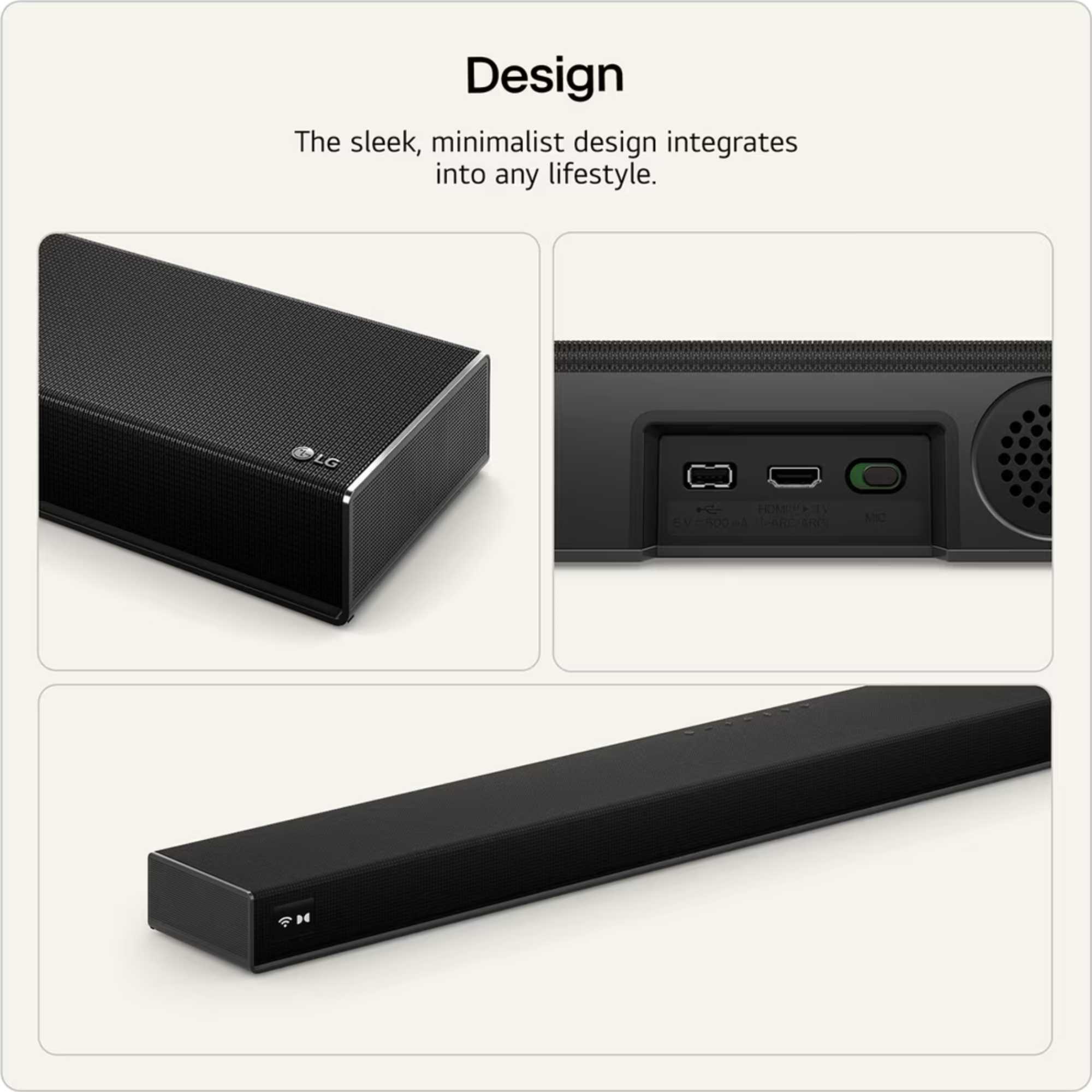 Sound Suite H7 All-in-One Soundbar 9.1.6 Spatial Sound - Black
