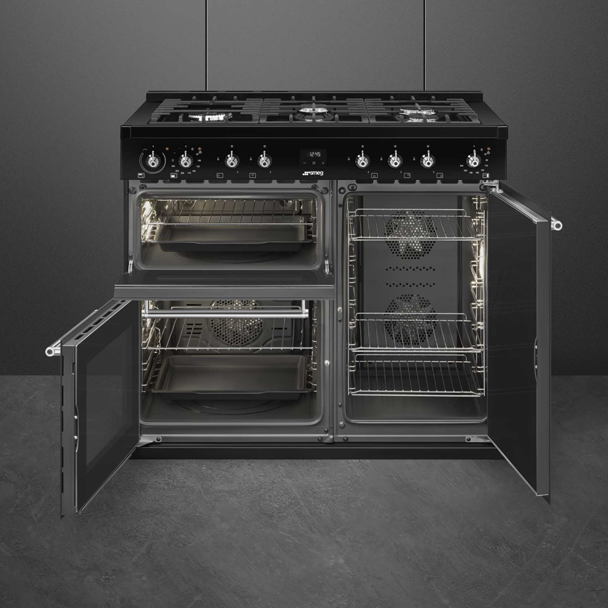 Concert Classic 100cm Dual Fuel Range Cooker - CX103GMBL