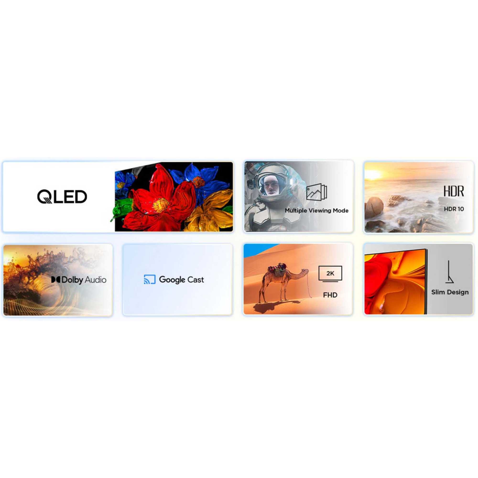 S5K 43" Full HD QLED Pro Smart TV - 43S5KUK