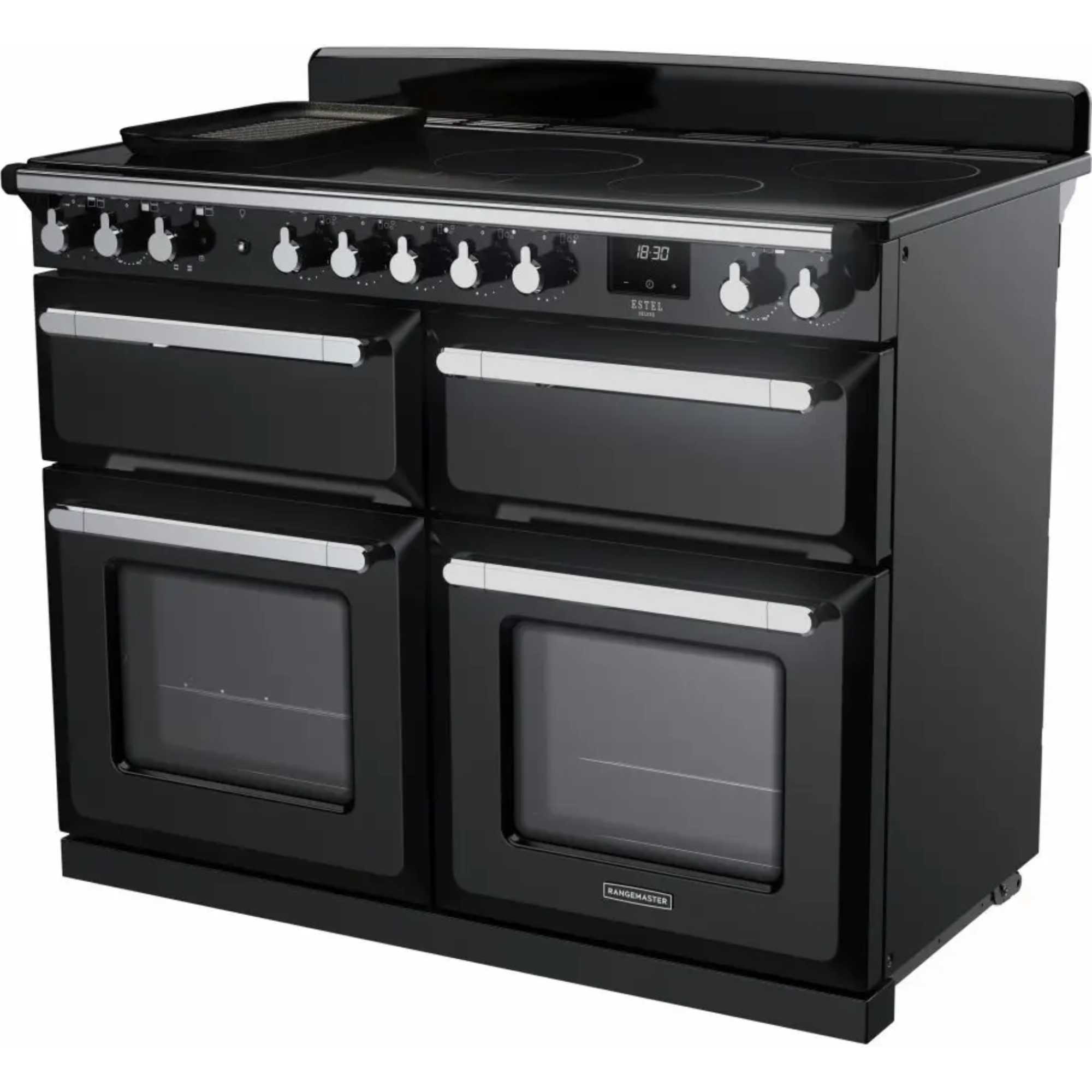 Estel Deluxe ESDLO110EIP 110 Induction Range Cooker 216L Capacity - Black