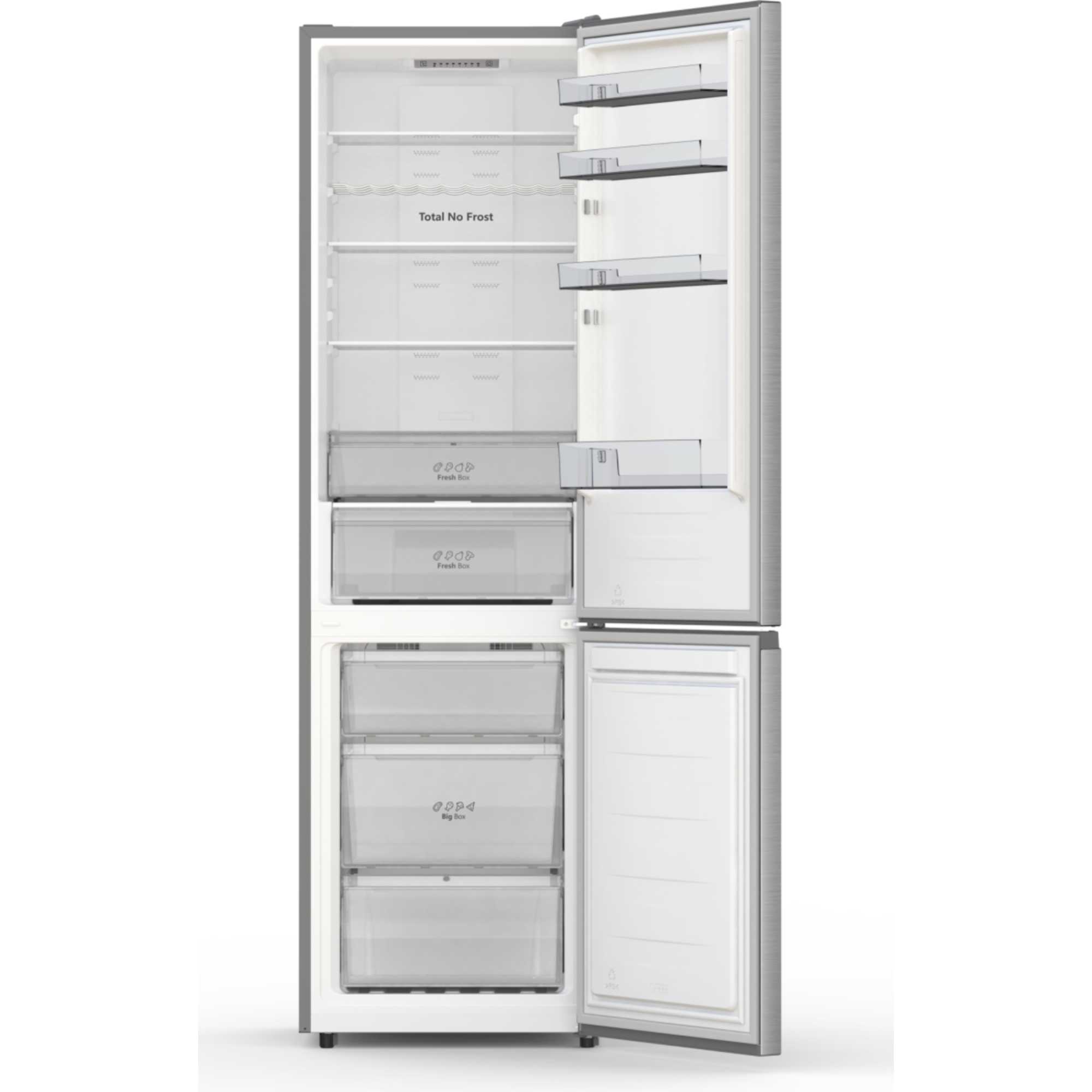 RB440N4ACA 336l Total No Frost Fridge Freezer - Inox