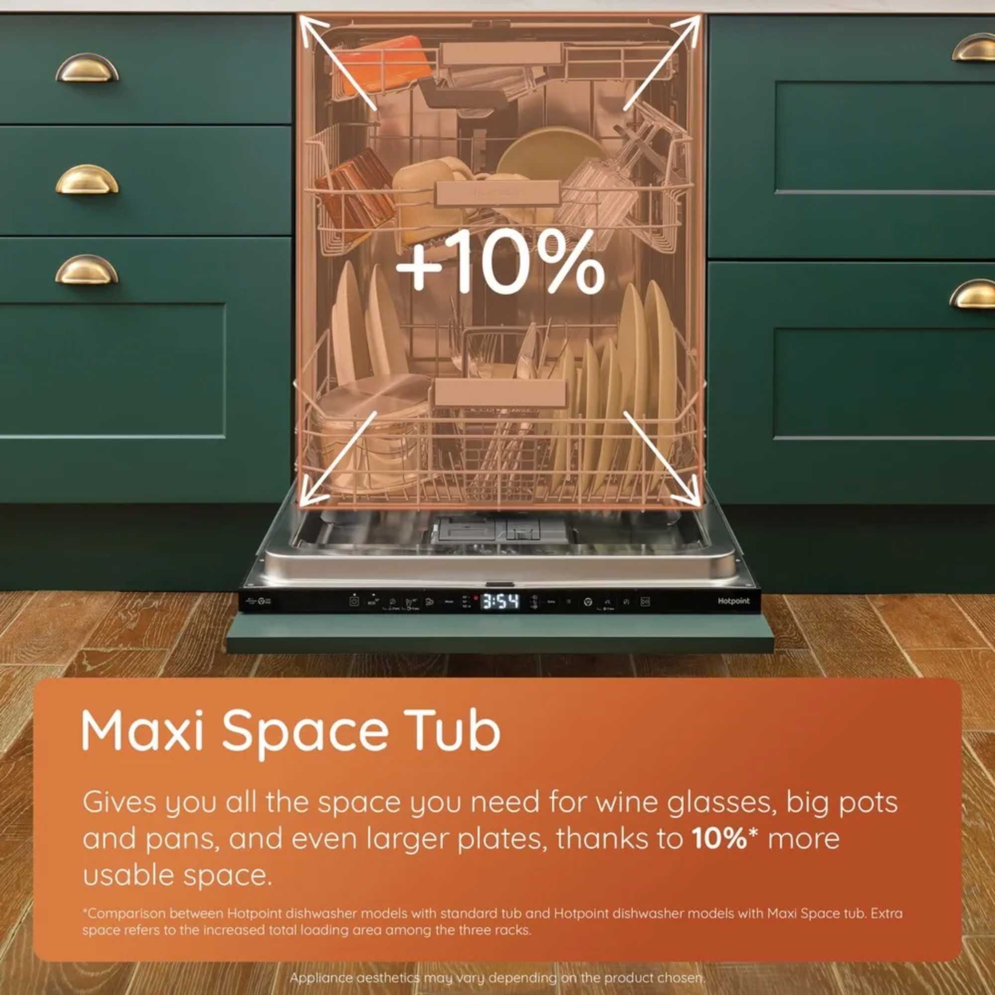 MaxiSpace 16 Place Setting Fully Integrated Dishwasher - H7IC16M6UK