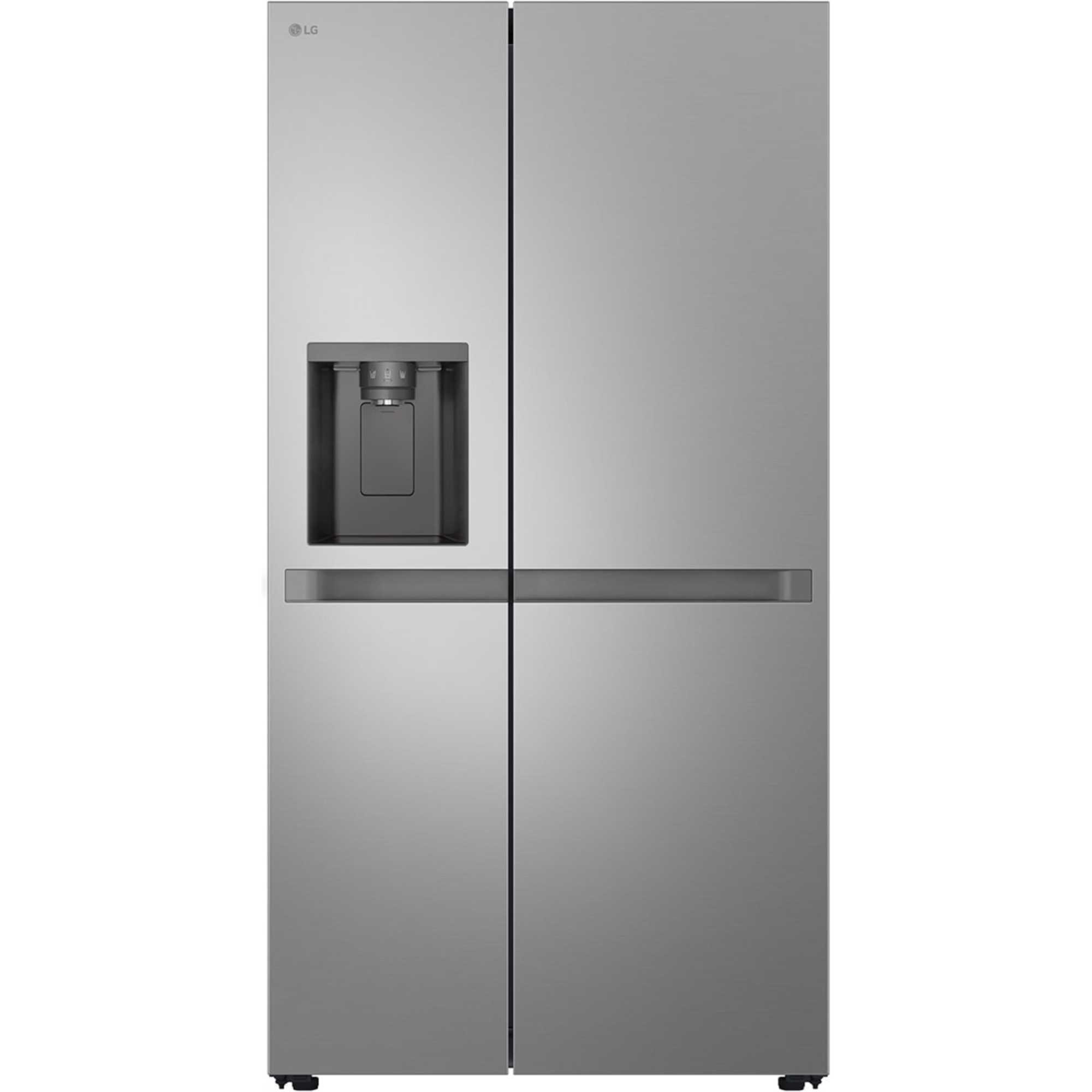 GSLC41PYPE 641L American Style Fridge Freezer - Silver