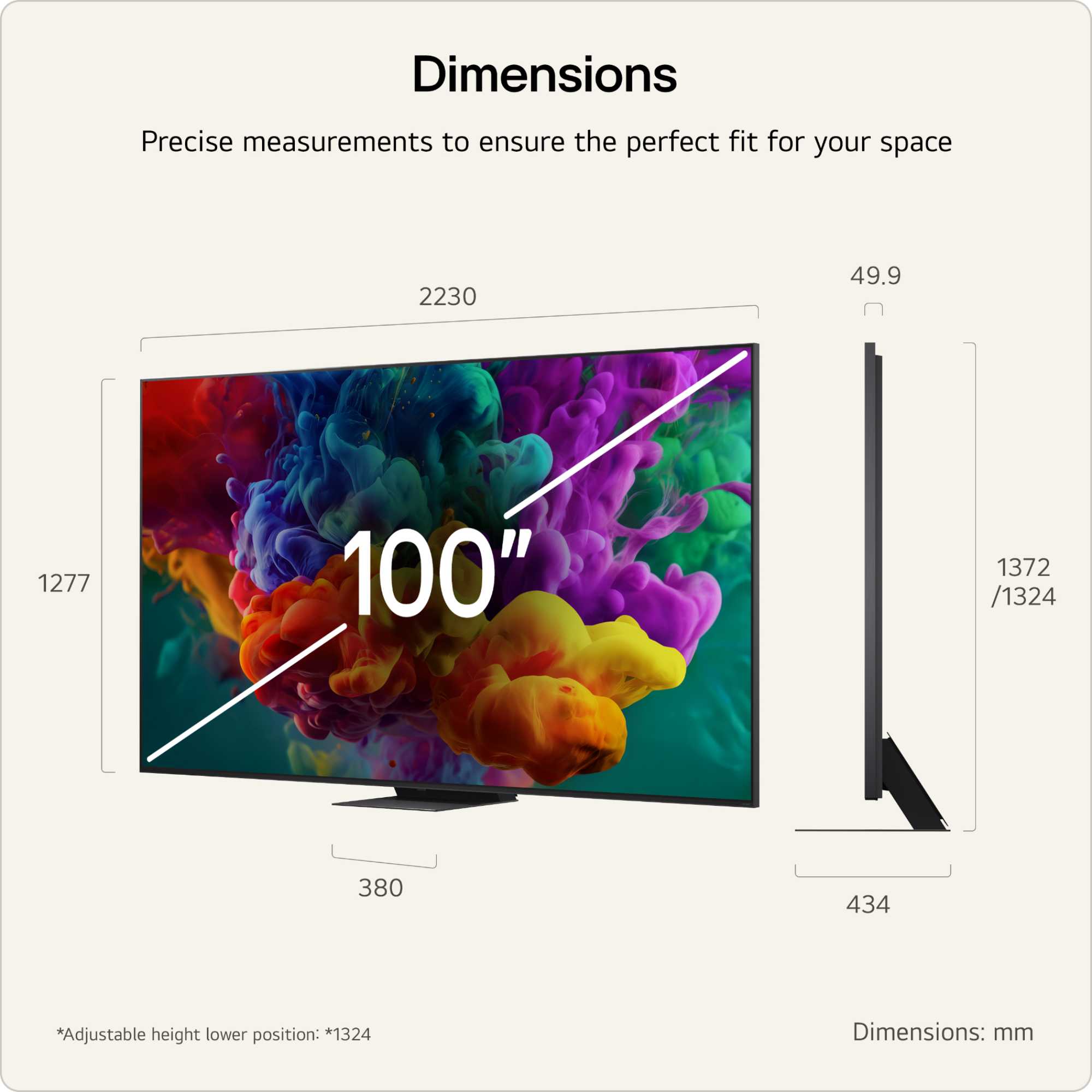 QNED87 100" 4K QNED Mini LED Smart TV - 100QNED87B6A