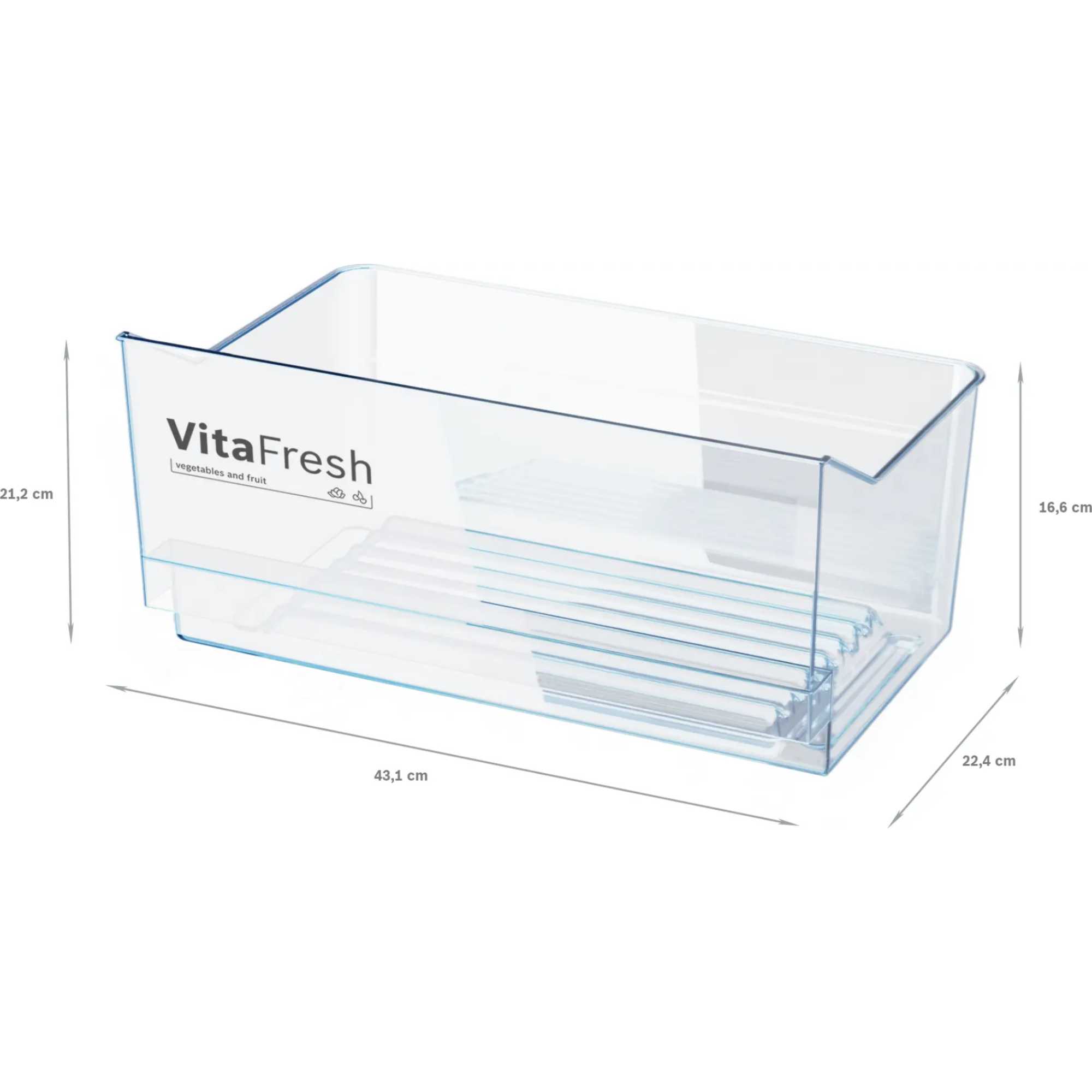 KSV36VLEP Series 4 346l Tall Larder Fridge - Inox