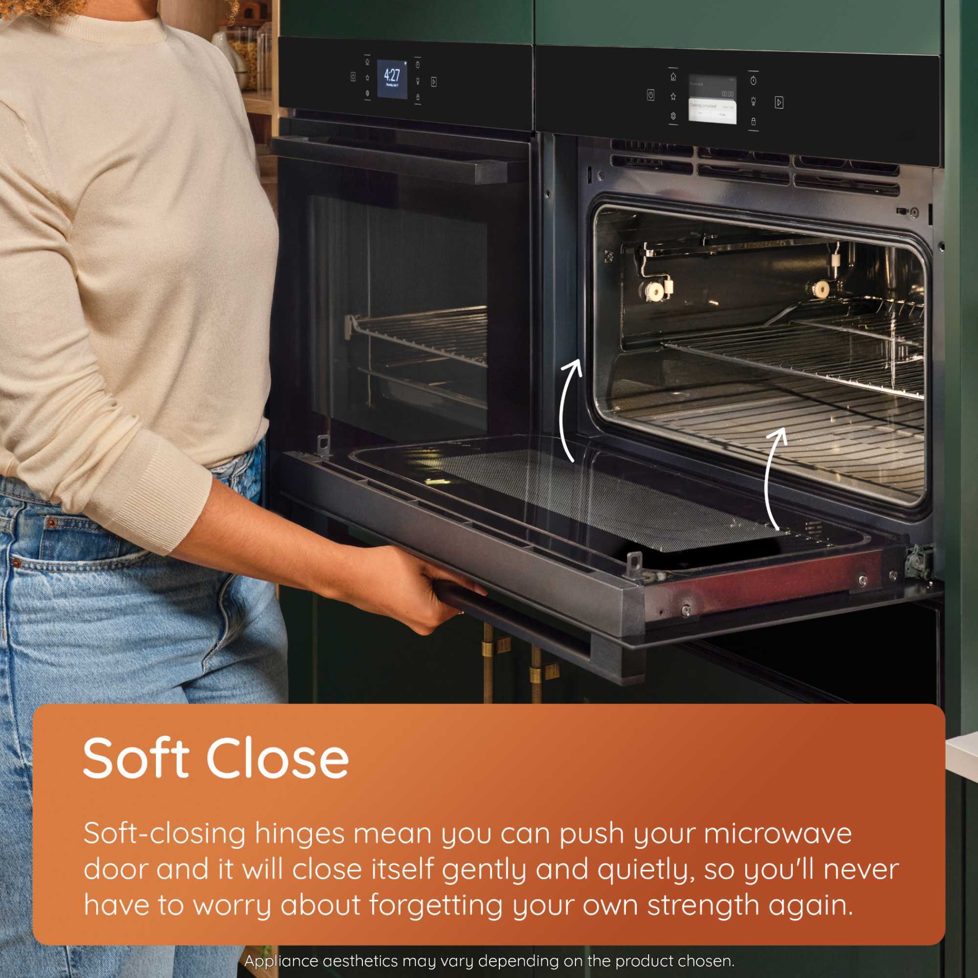 HCW6O7HTSBUK Class 6 Compact Oven with Microwave & Cook 3 - Black