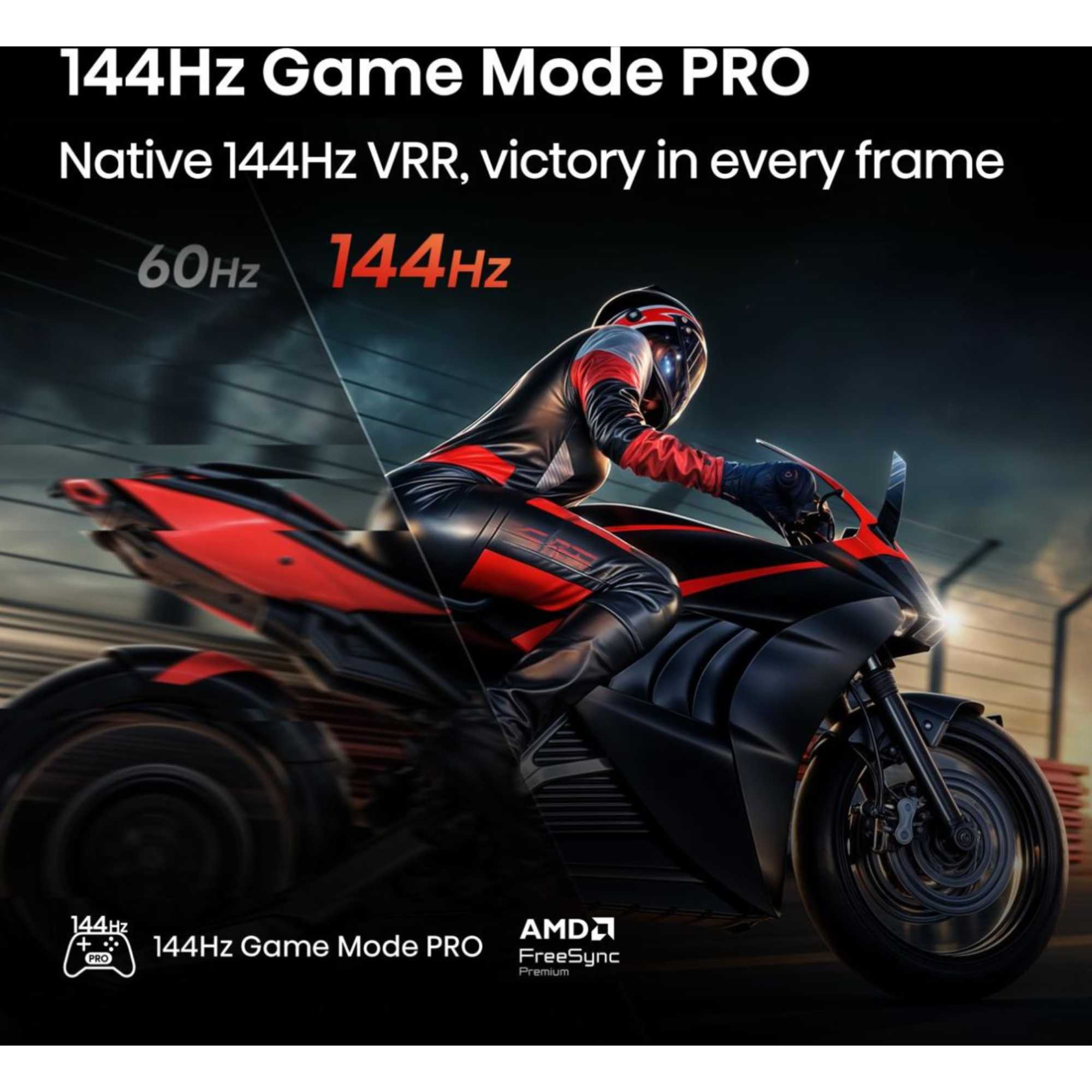 E7QTUK PRO 50" 144Hz QLED Smart AI TV with Freely - 50E7QTUK-PRO