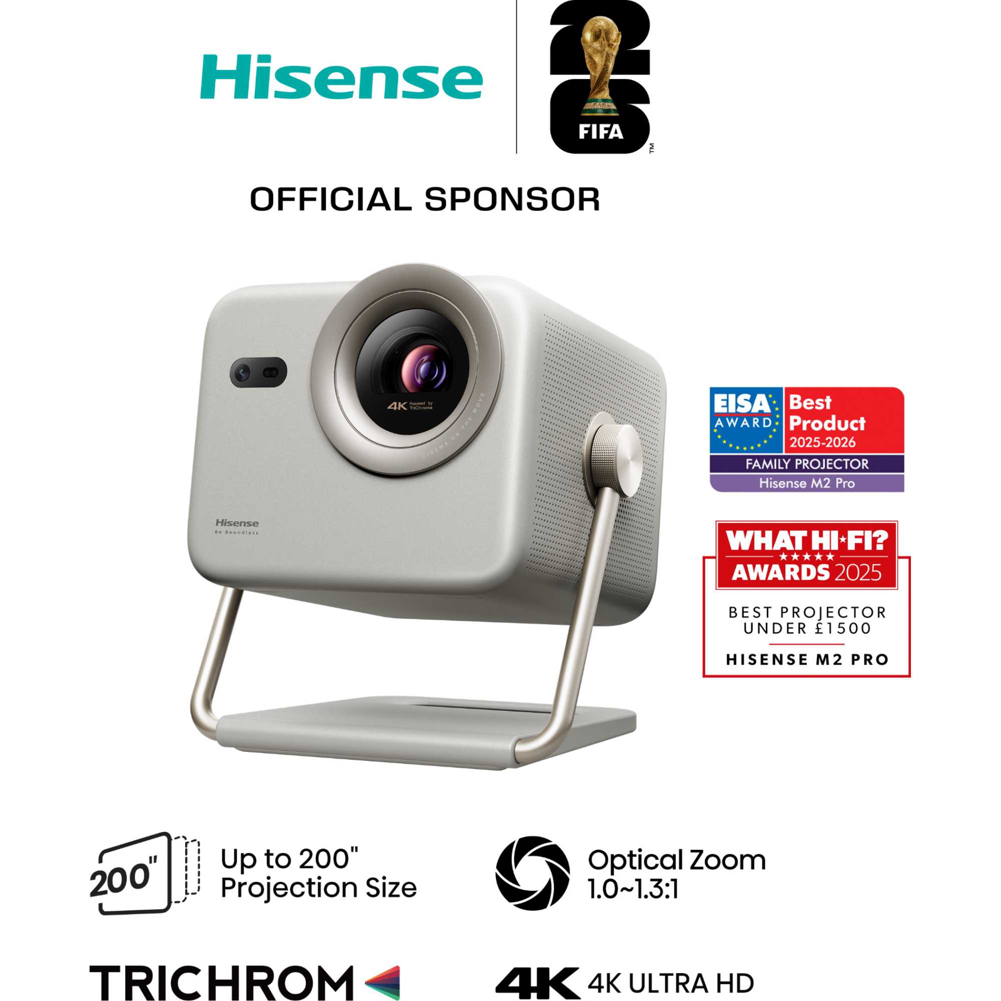 M2 Pro 4K M2TUK Pro Mini Projector - M2TUK-PRO