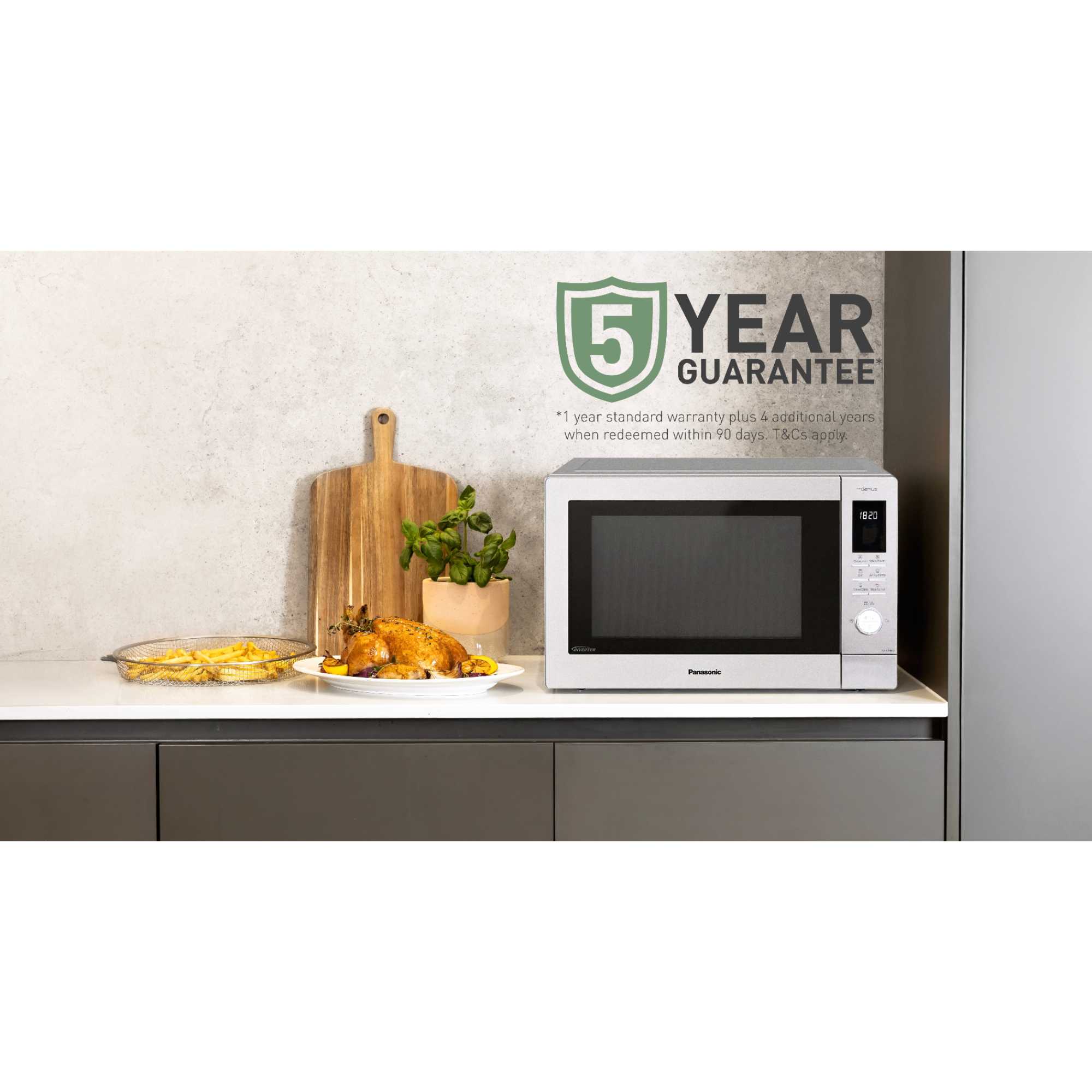 NN-CD88QSBPQ 34l 4-in-1 Air Fry Combi Microwave Oven