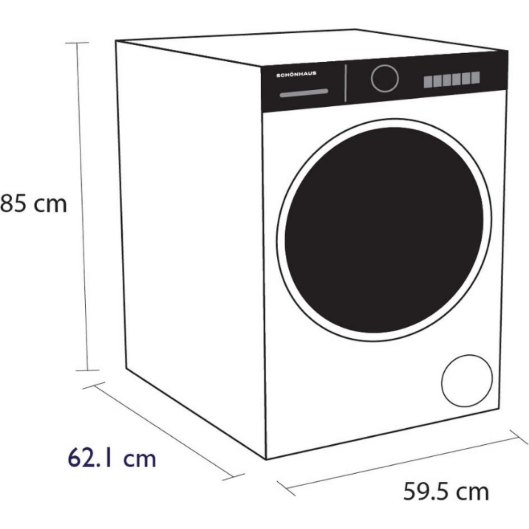 8kg Heat Pump Tumble Dryer - TDSHF018A3G