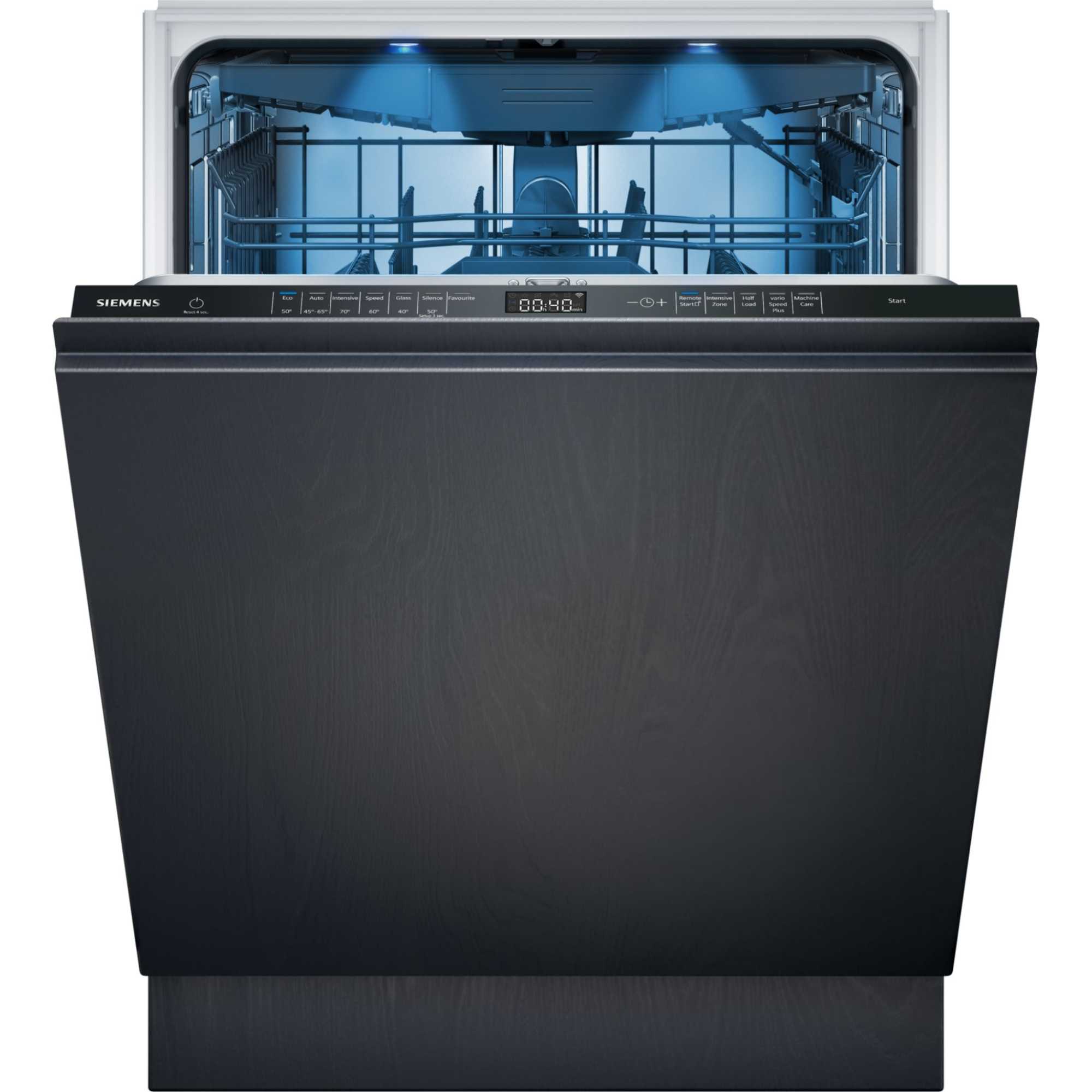SN95EX12CG iQ500 60cm 14 Place Setting Fully-Integrated Dishwasher
