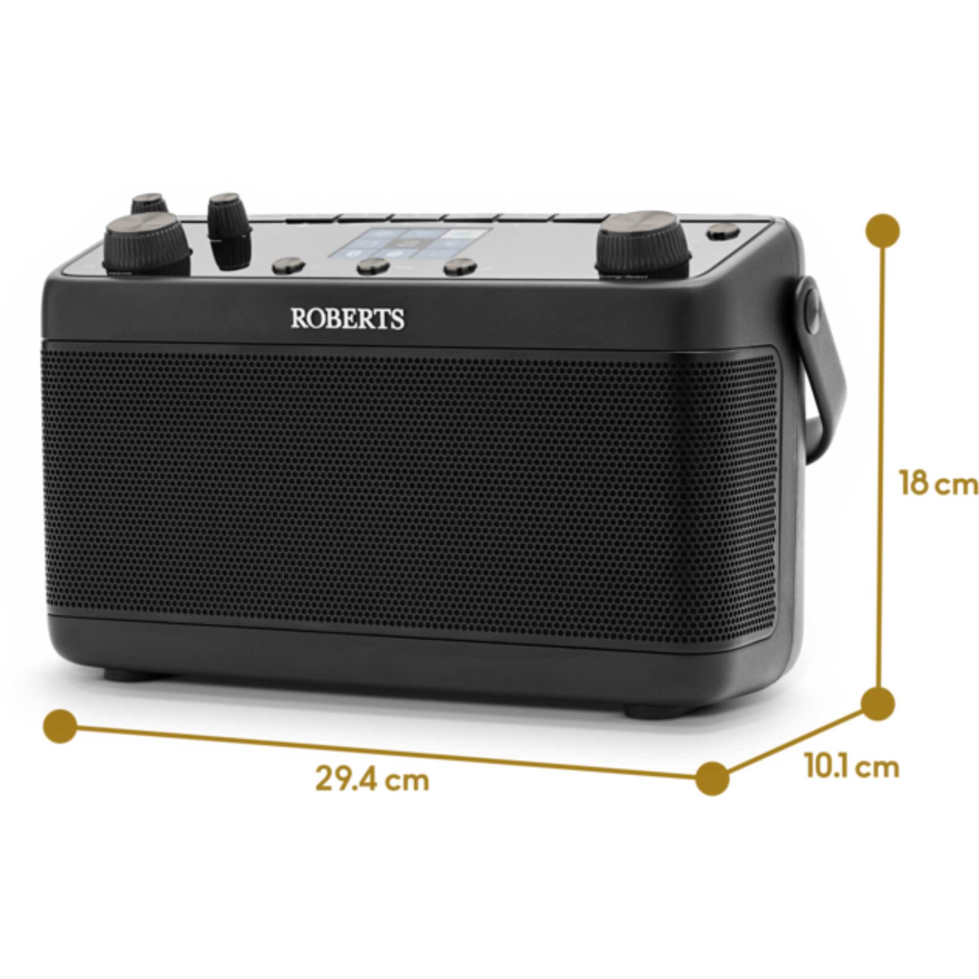 Stream 219 Internet/DAB+/FM/Bluetooth Portable Stereo Radio - Black