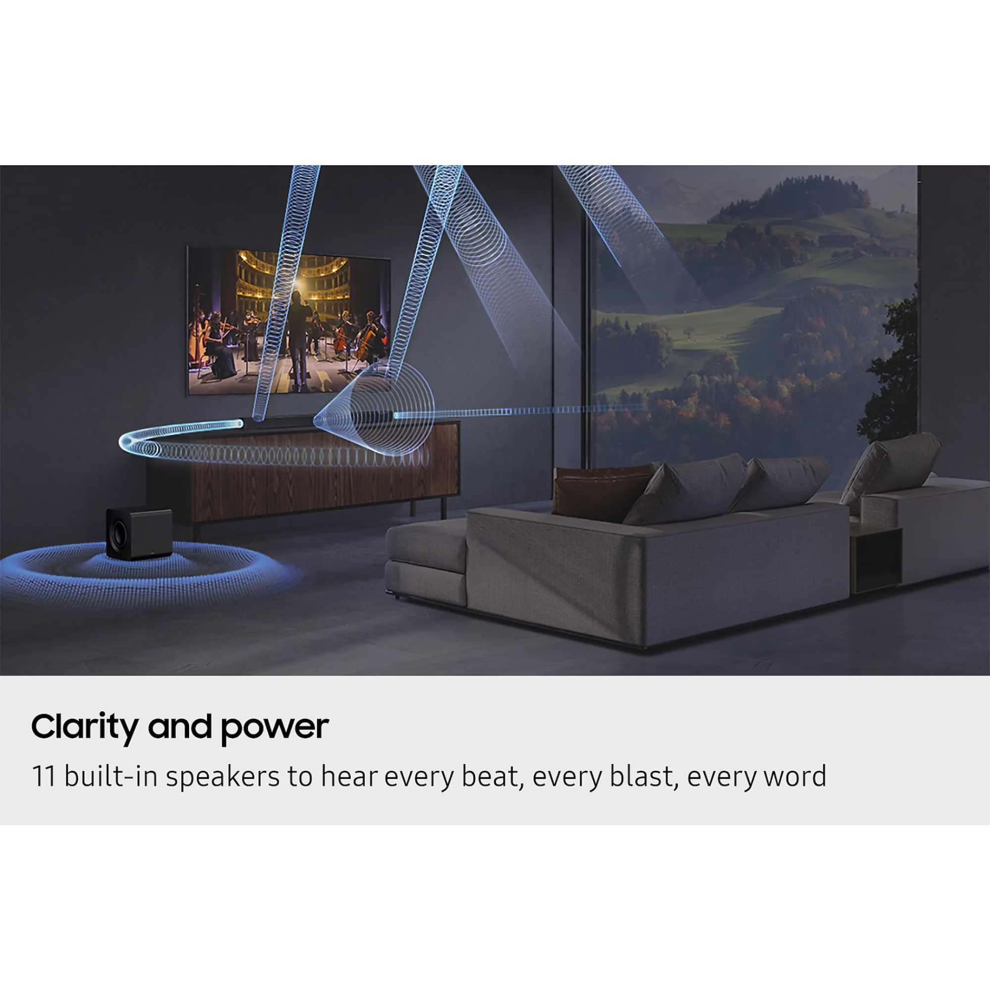 HWQ800F 5.2.1ch Subwoofer with Soundbar