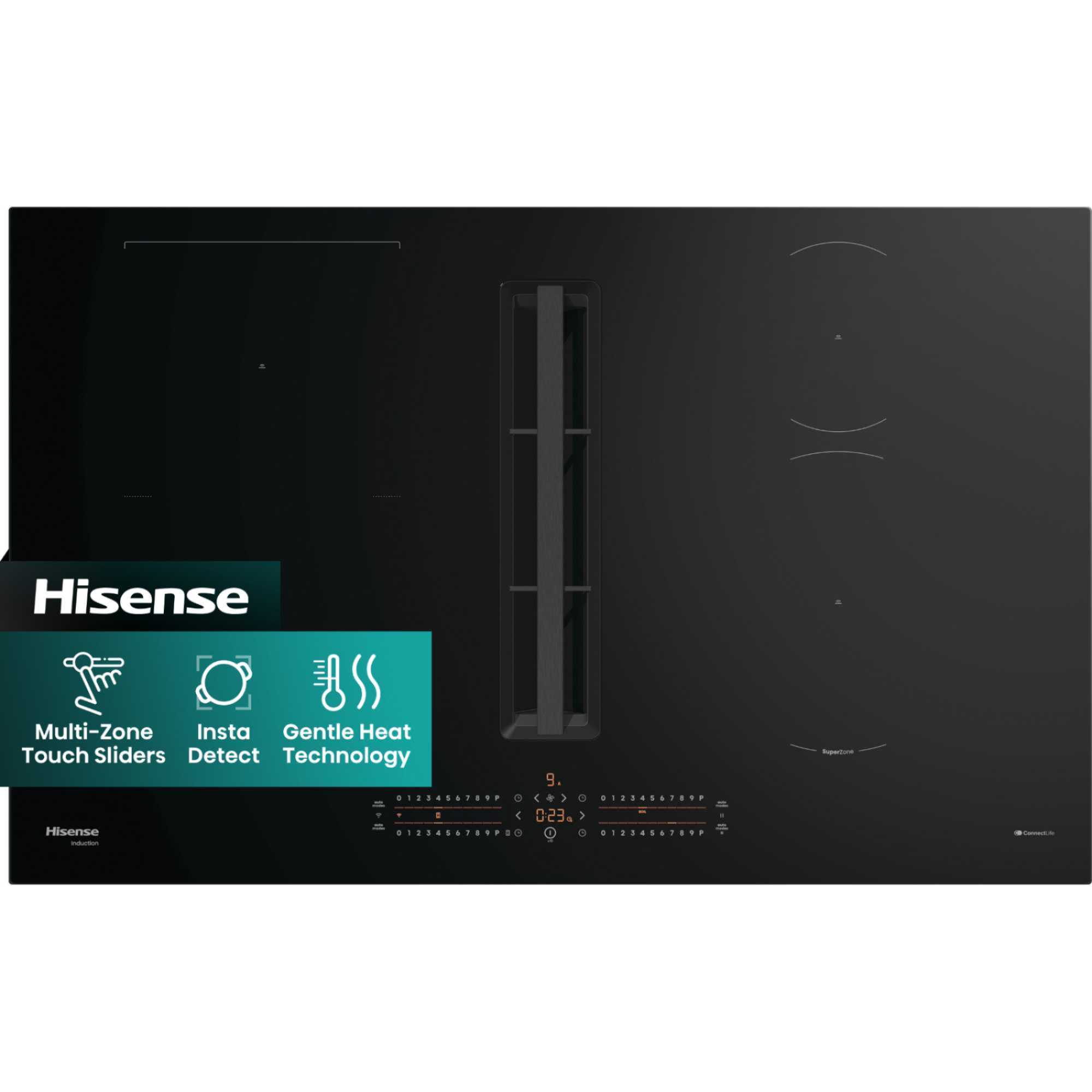 HEH8432BSCWF 83cm 4 Vented Induction Hob