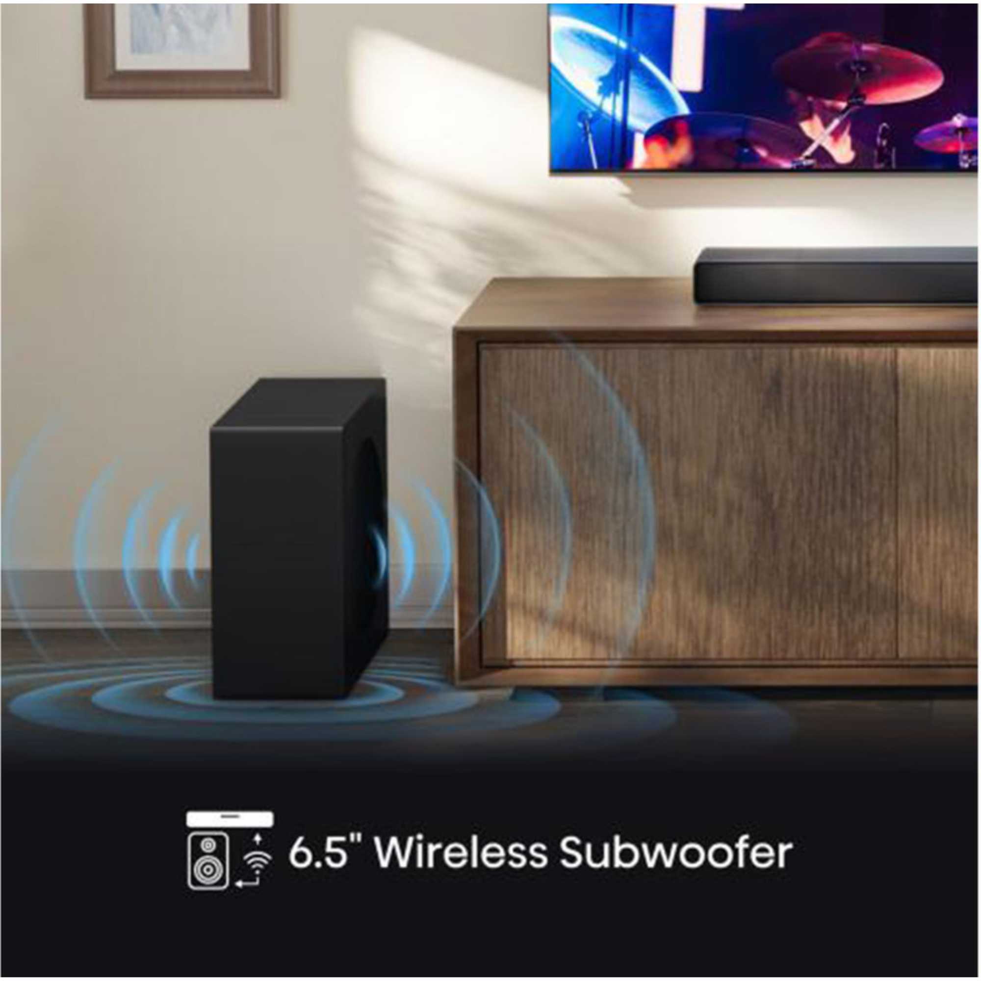 AX3120Q AX Series 3.1.2 Channel Soundbar with Wireless Subwoofer