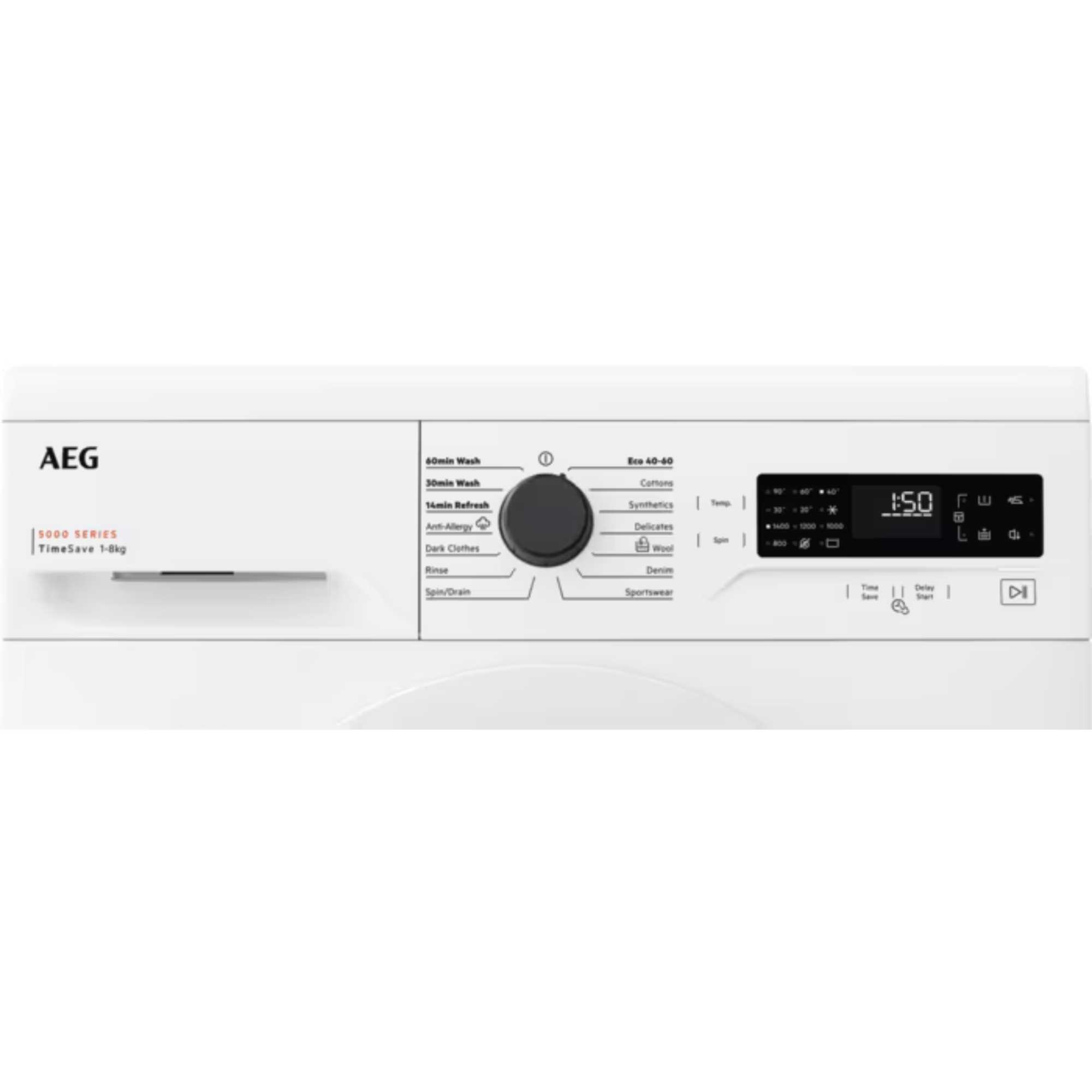 5000 Series 8kg 1400rpm Washing Machine - LFX50844B