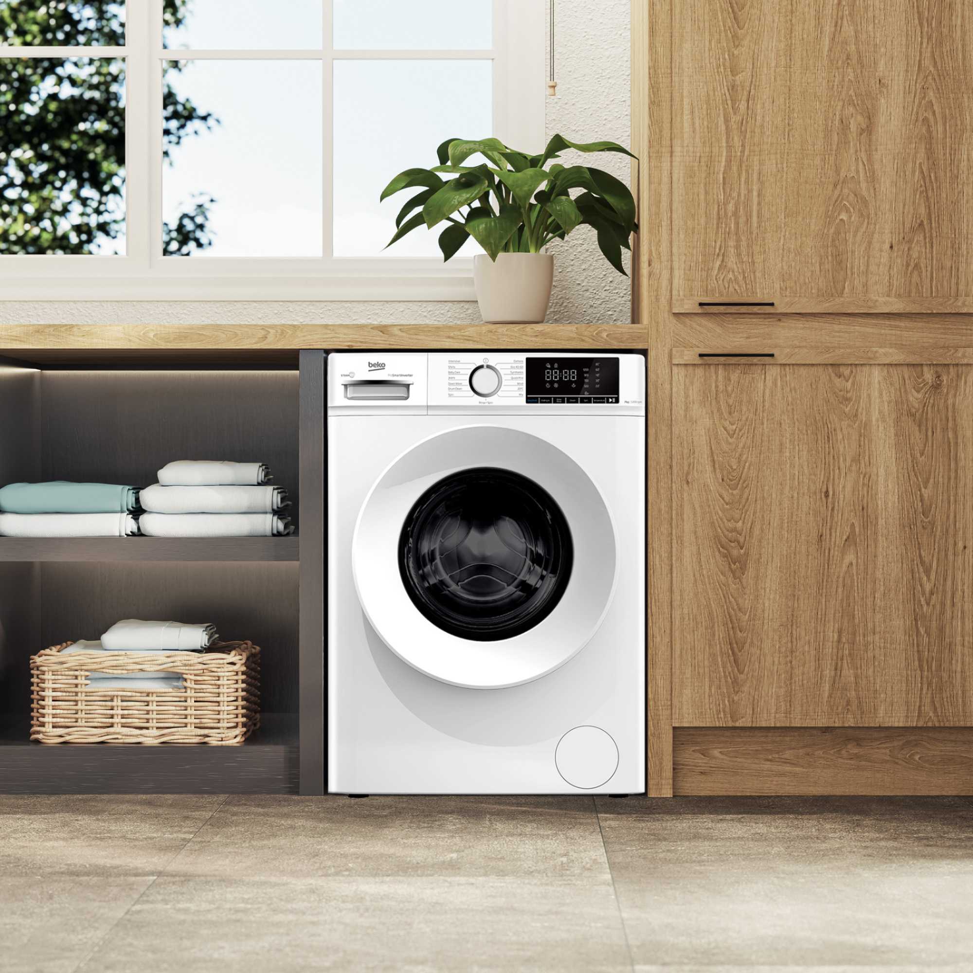 BW1O3721W B300 7kg 1200rpm Washing Machine - White