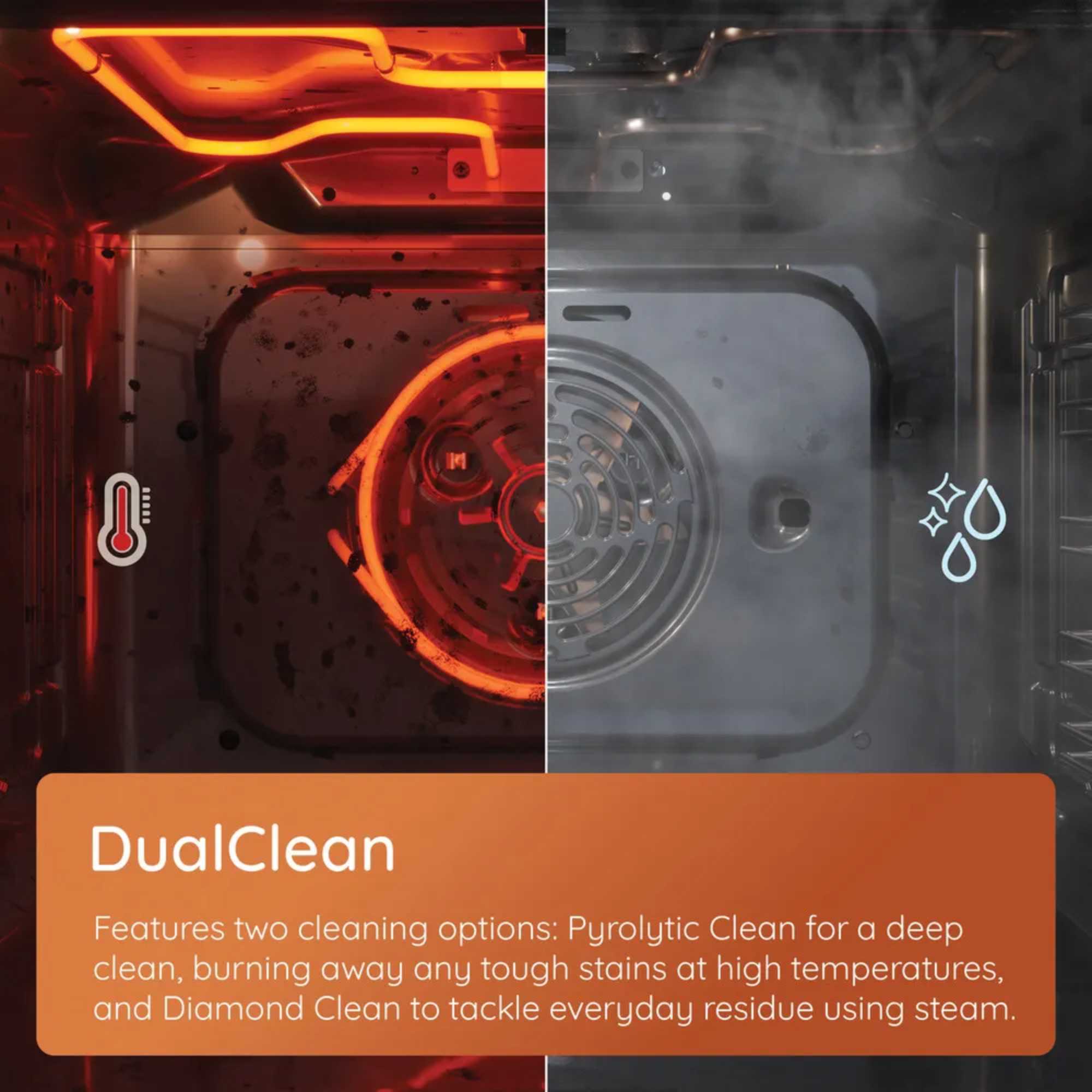 HOIM4S8PM0XUK Class 4 Built-In Electric Single Oven with Air Fry - S/Steel