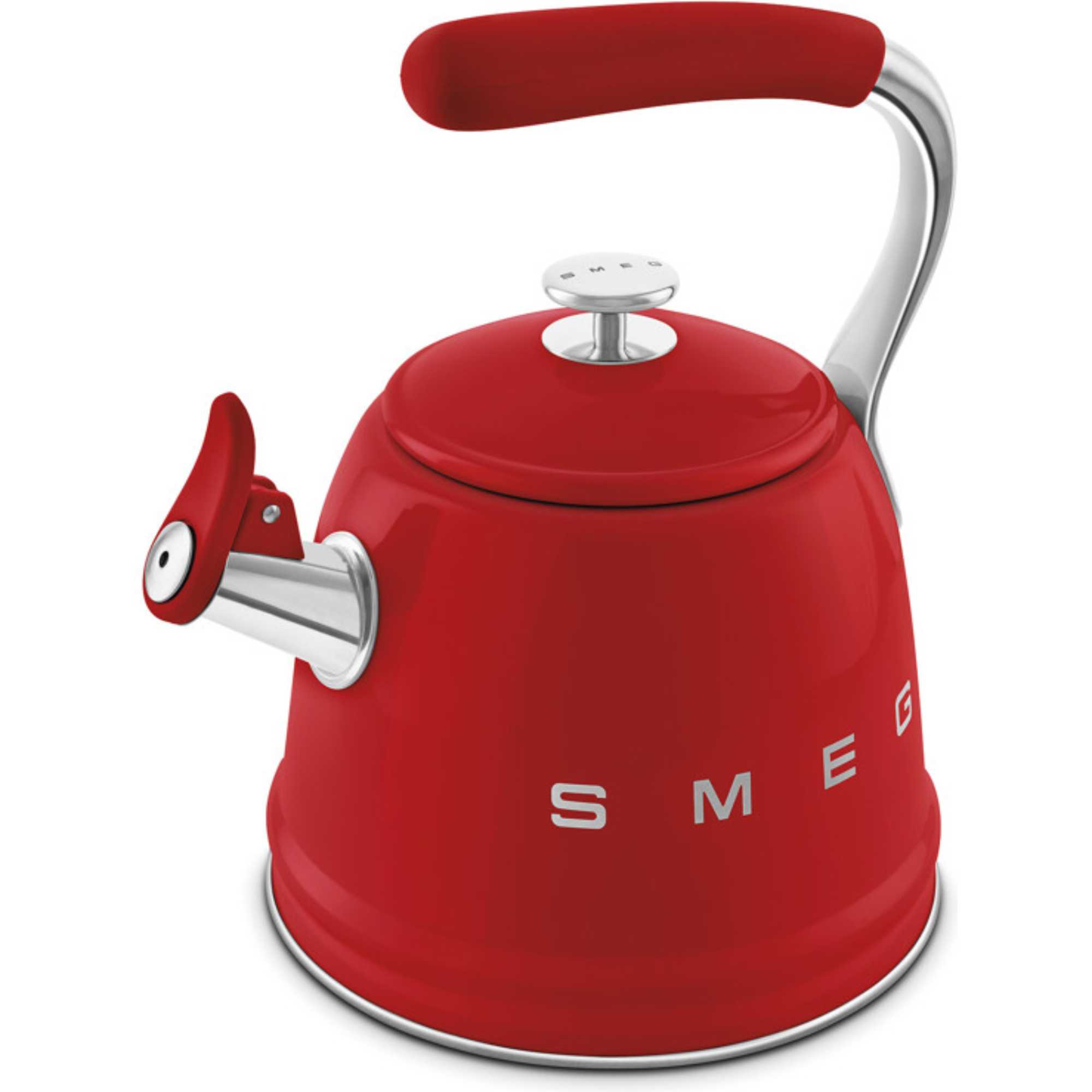 WKF01RD 2.3L 50s Style Whistling Kettle - Red