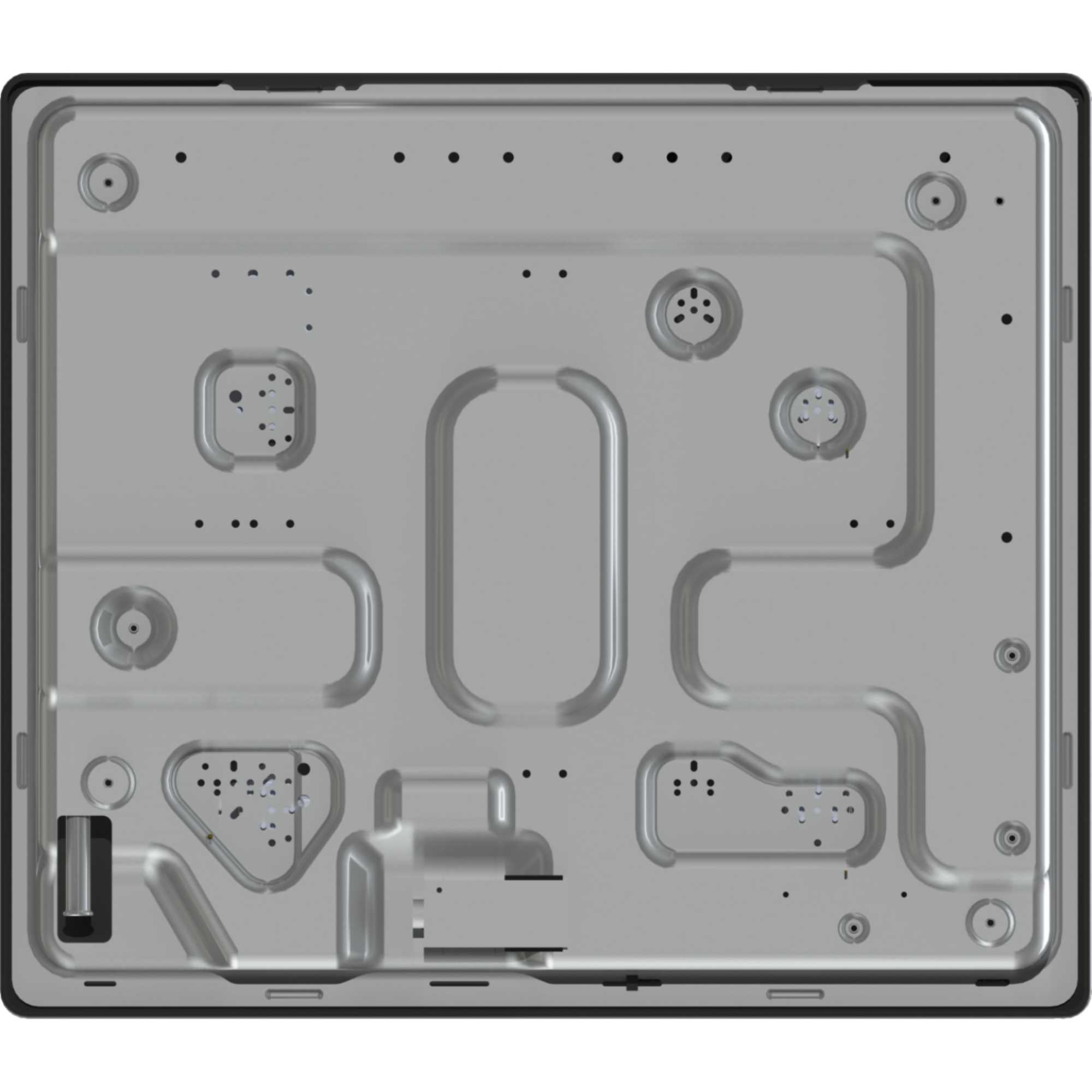 GM663BHF Hi2 60cm 4 Zone Gas Hob - Black
